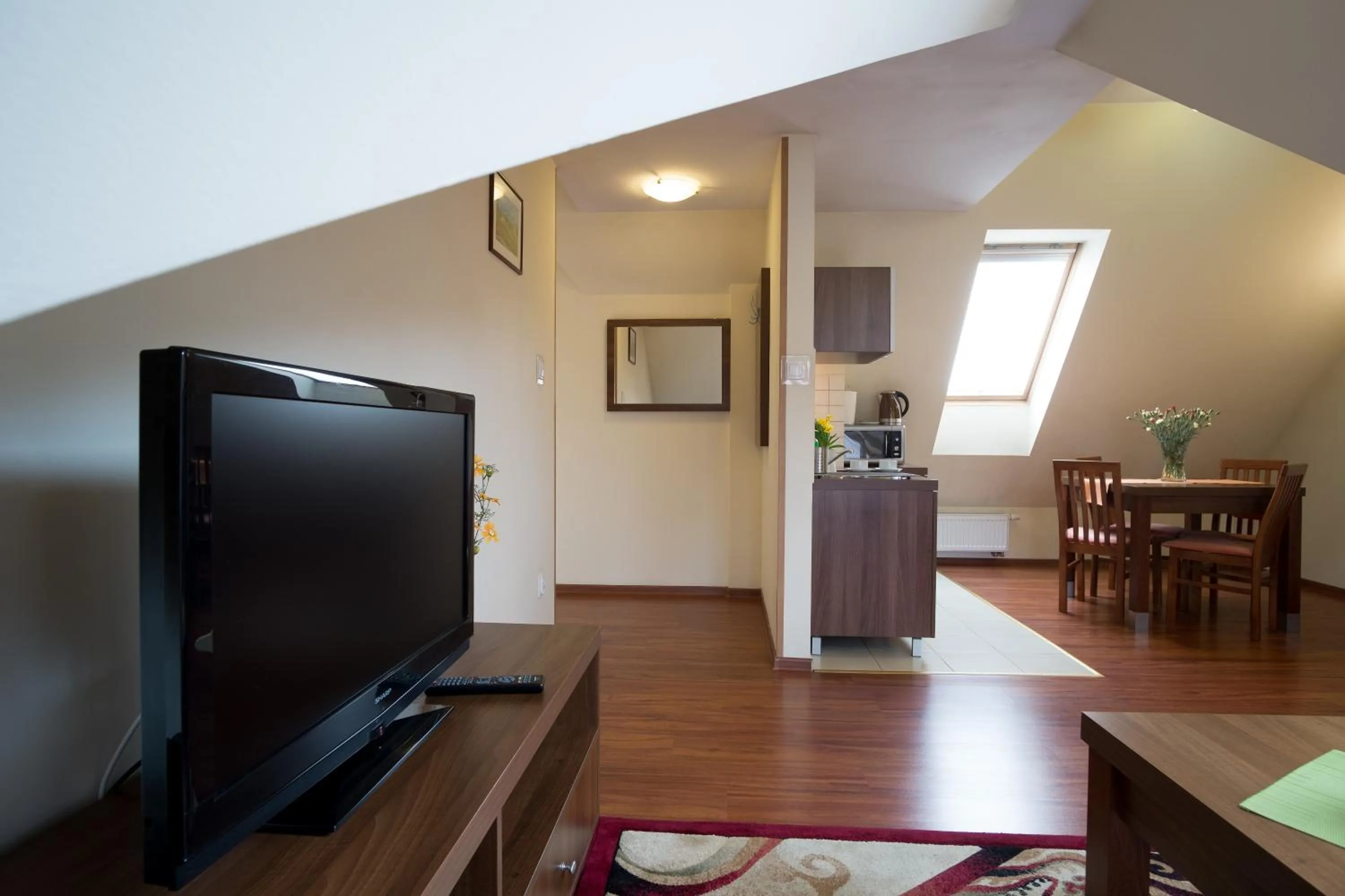 Living room in Aparthotel Bellamonte