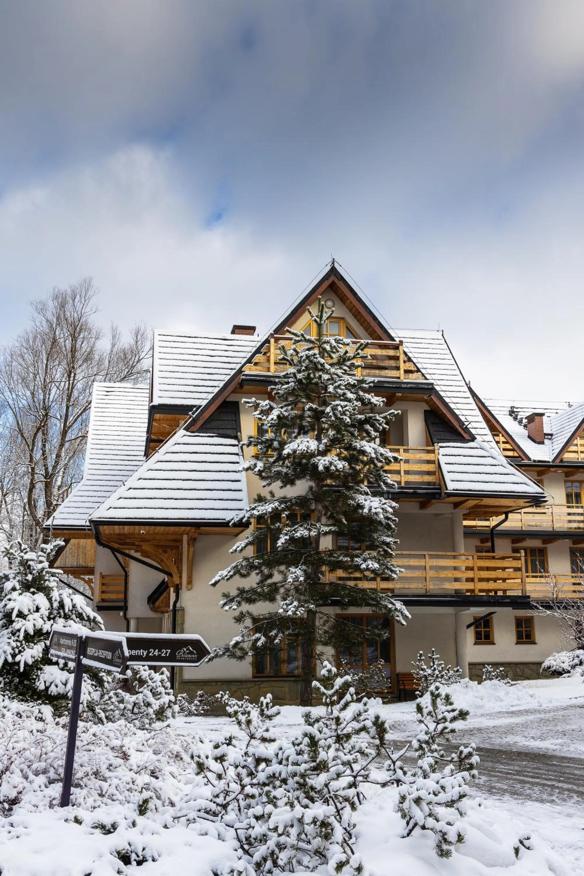 Property building in Aparthotel Bellamonte