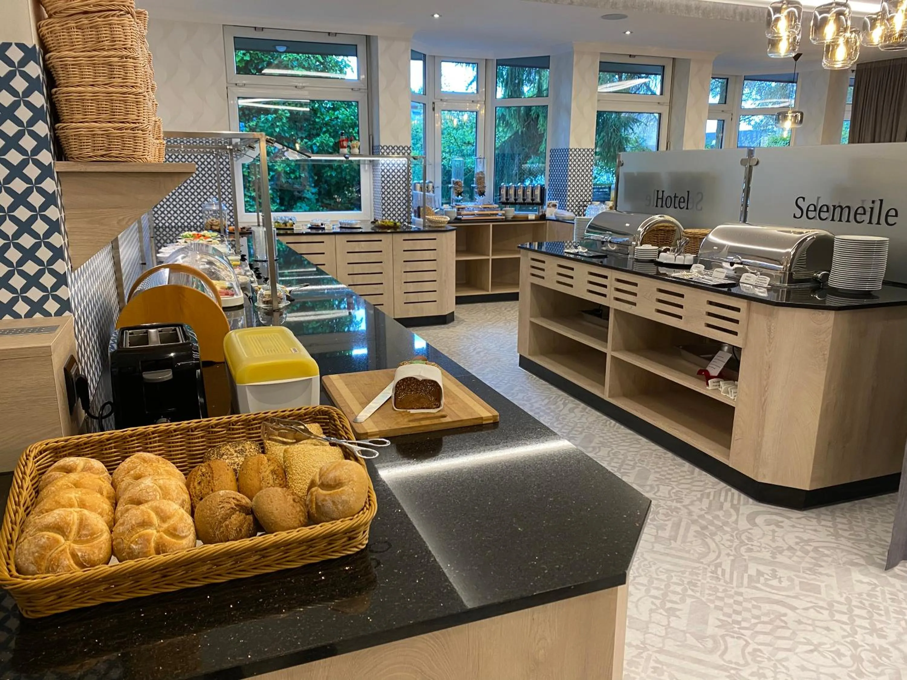 Buffet breakfast in Hotel Seemeile