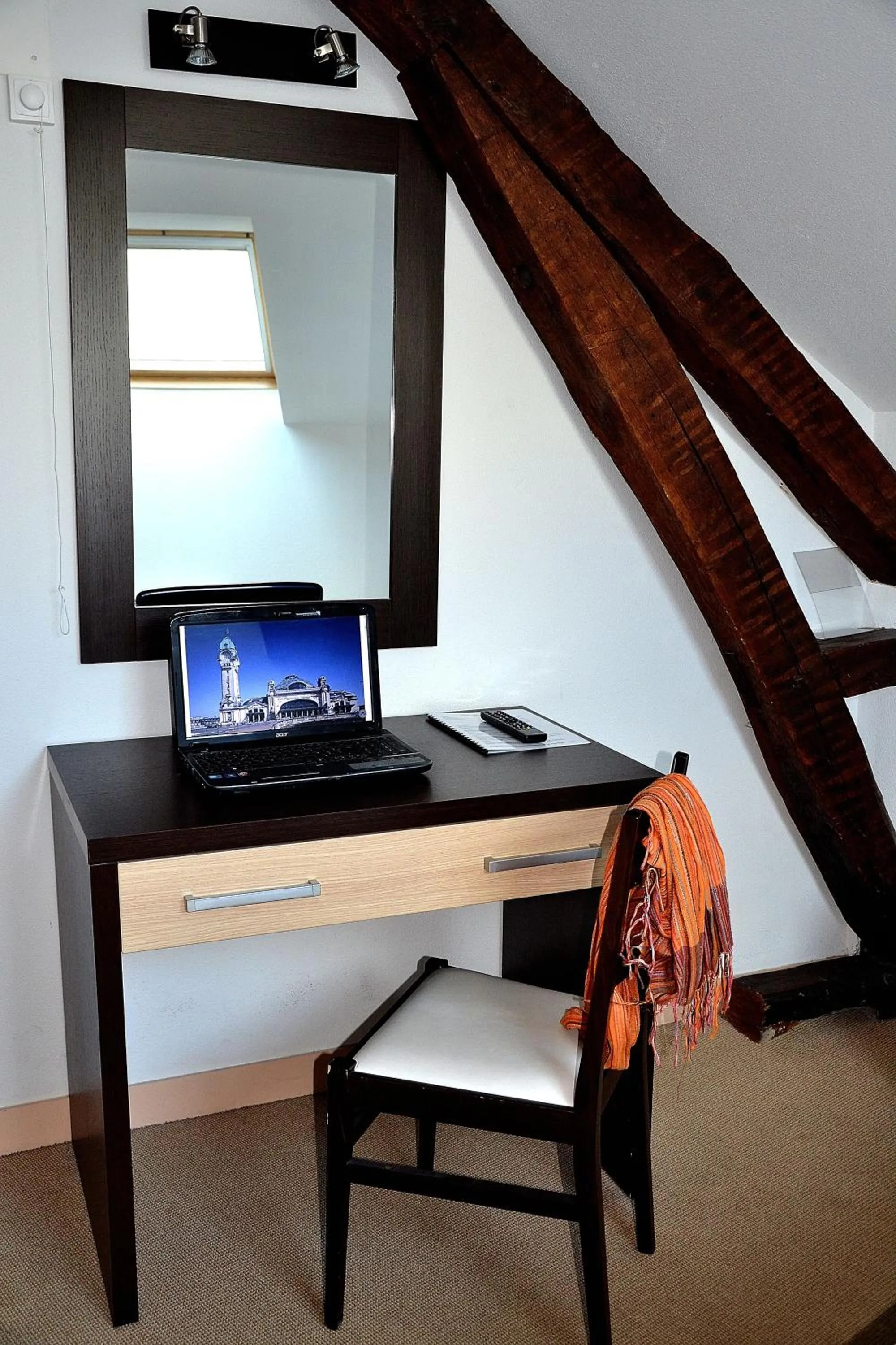Photo of the whole room, TV/Entertainment Center in Hotel Les Bénédictins