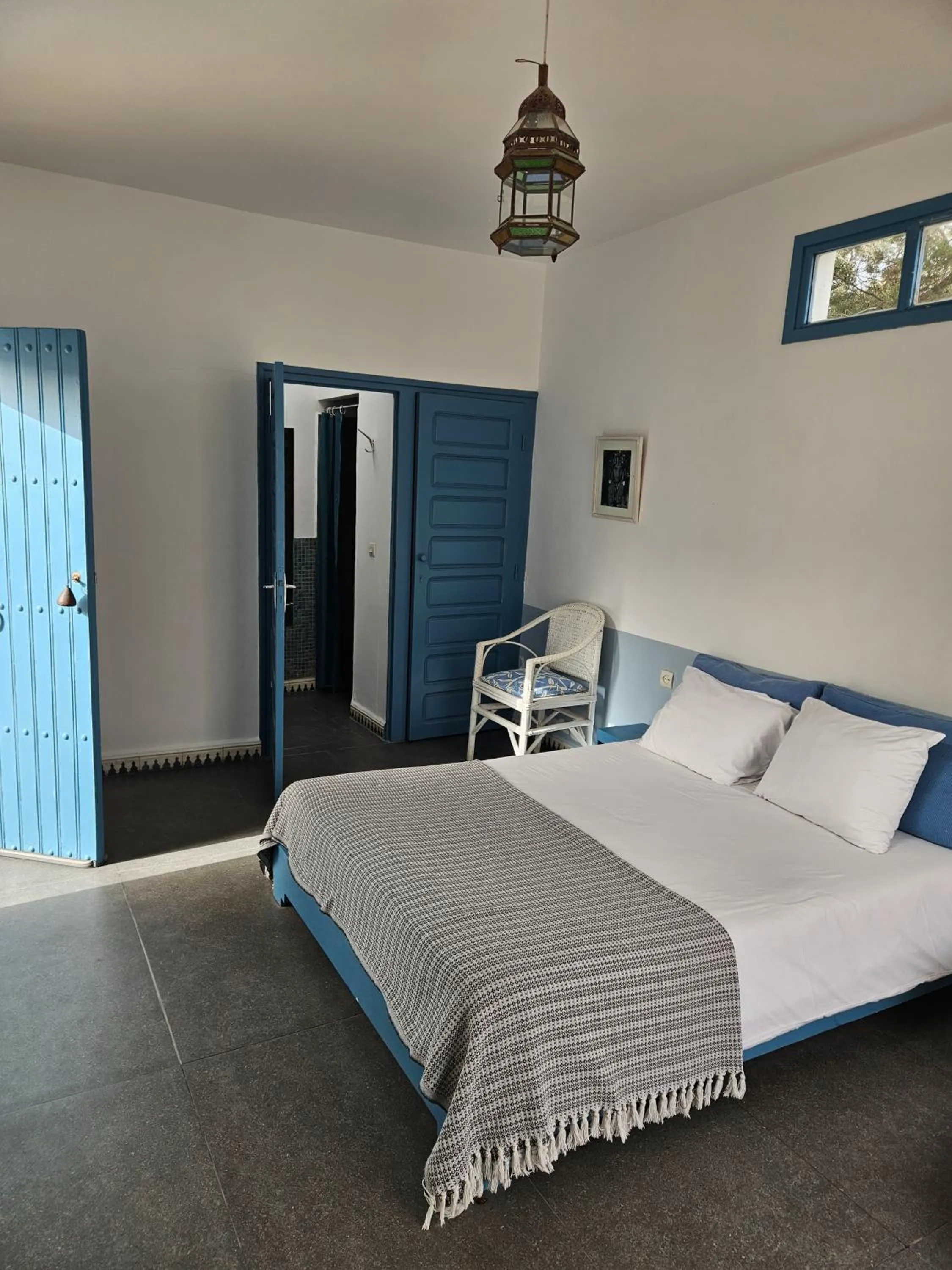 Bed in Hotel Villa Soleil