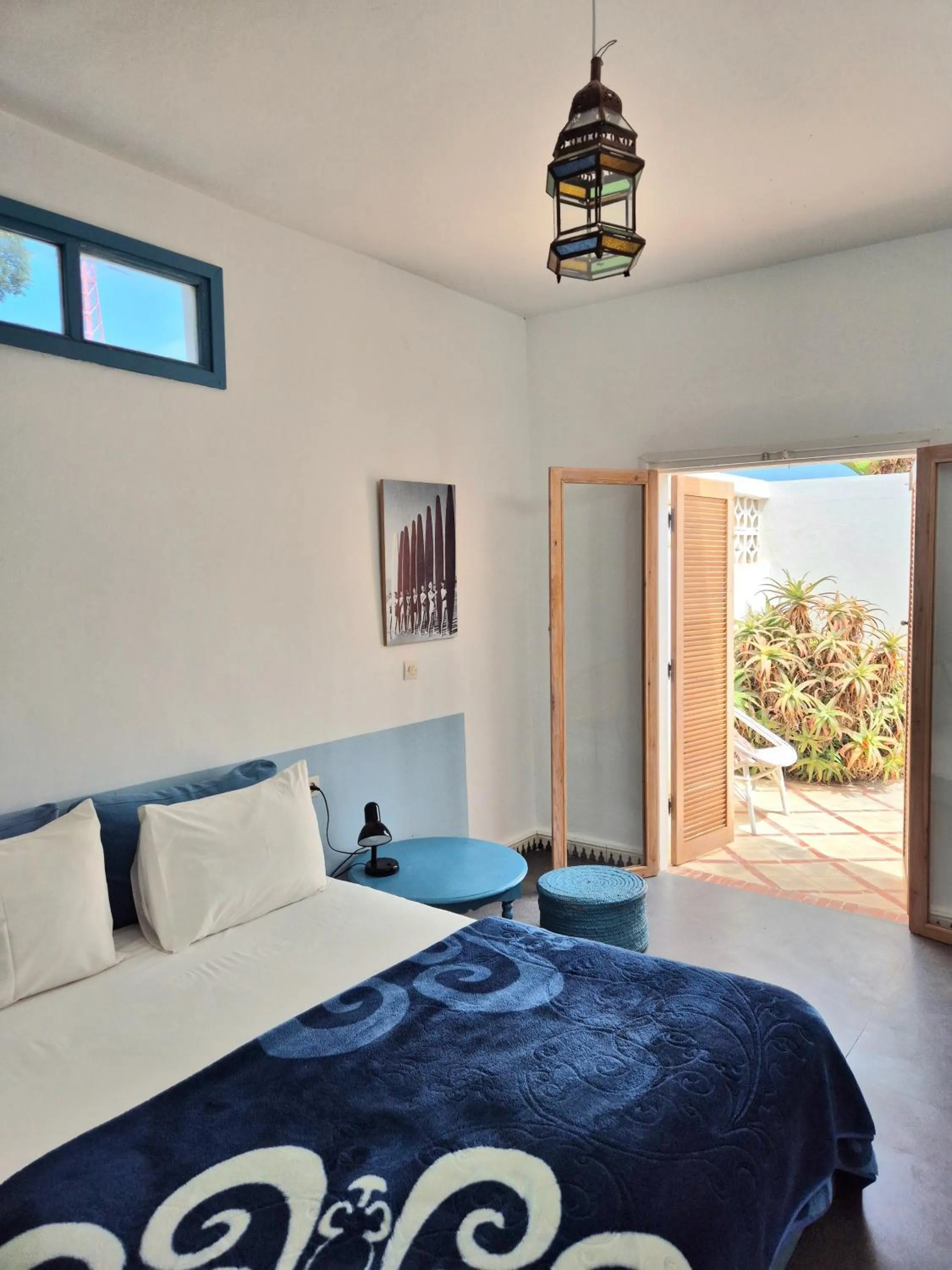 Bed in Hotel Villa Soleil