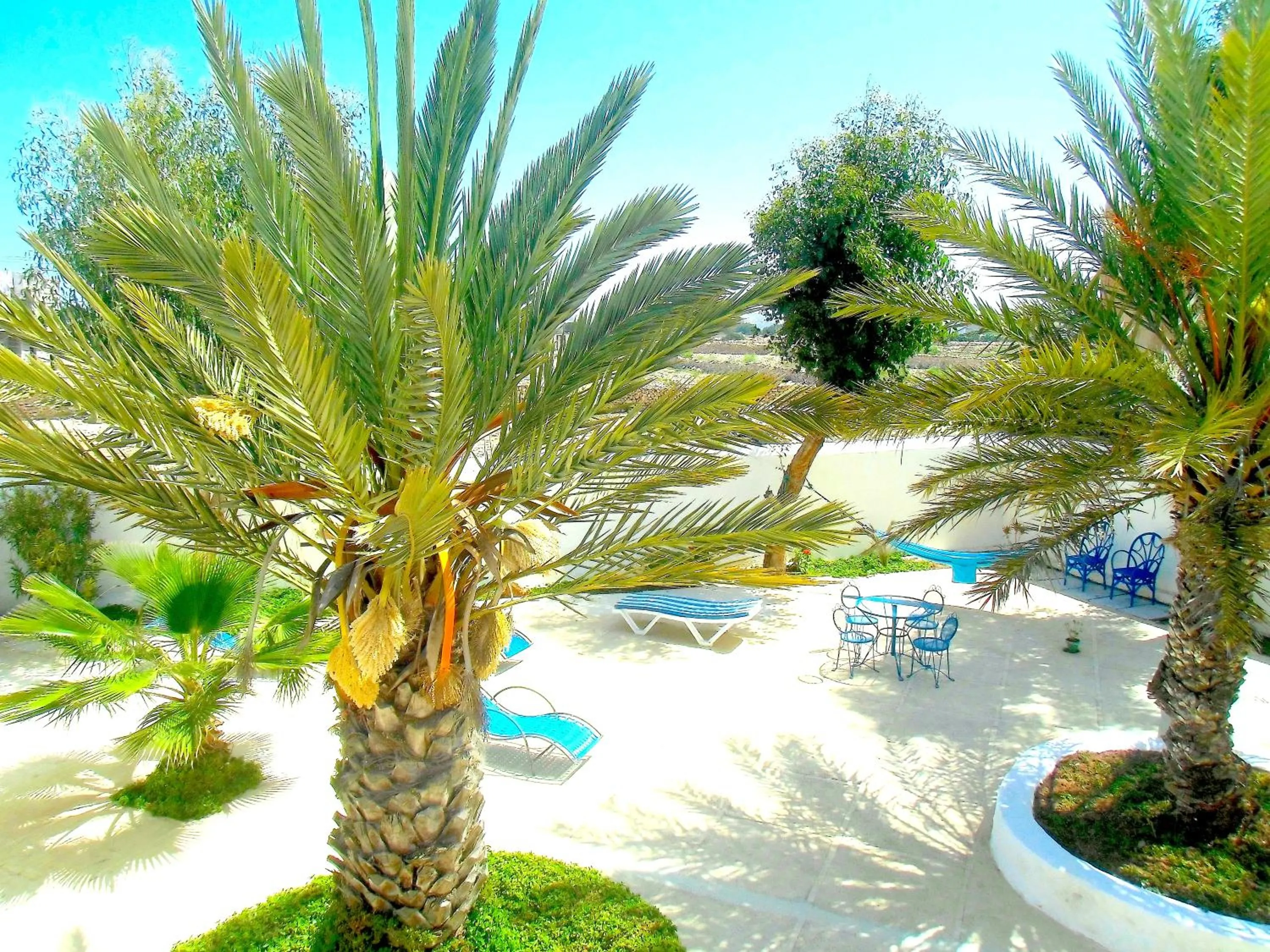 On site in Hotel Villa Soleil