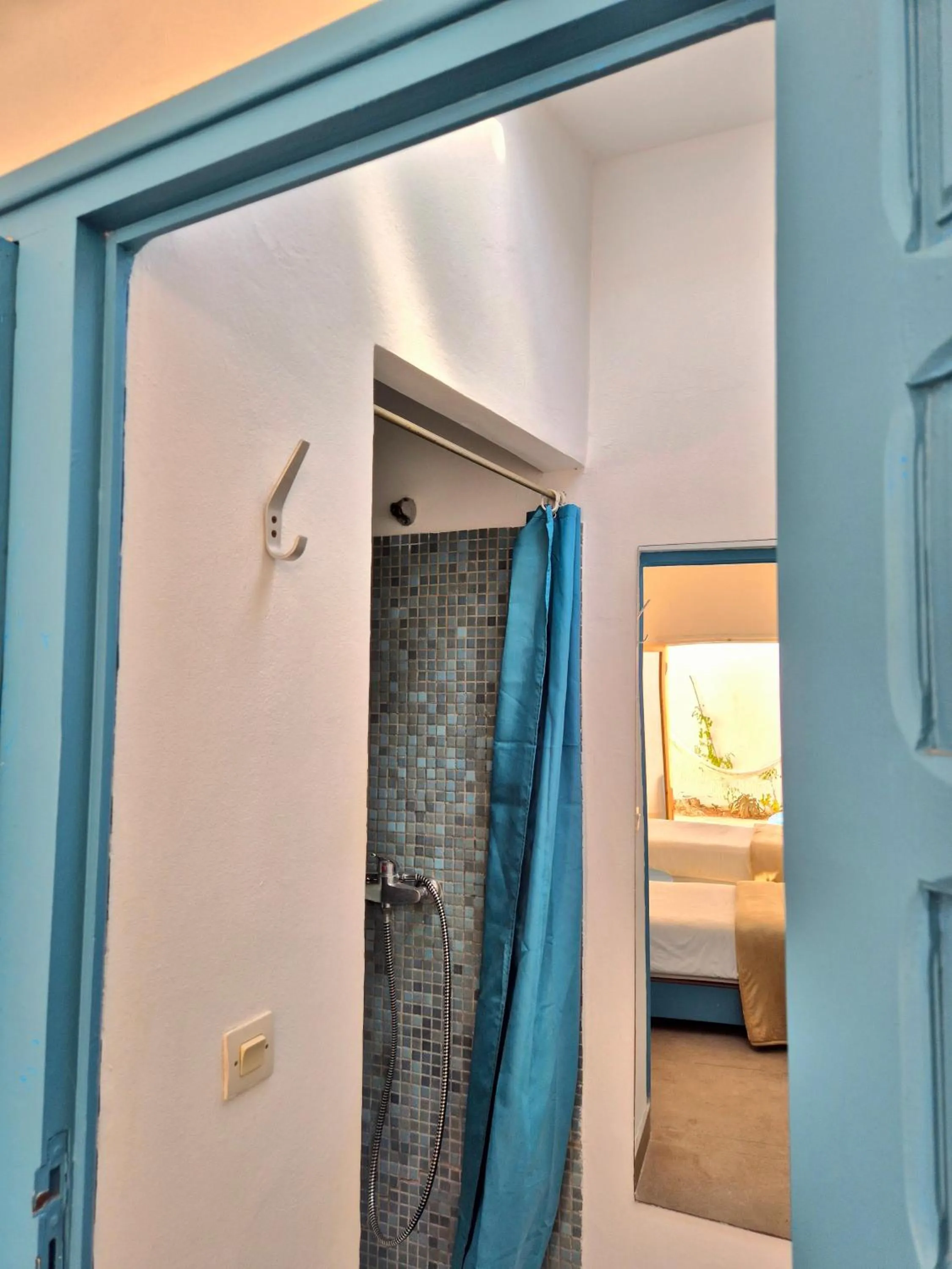 Bed in Hotel Villa Soleil