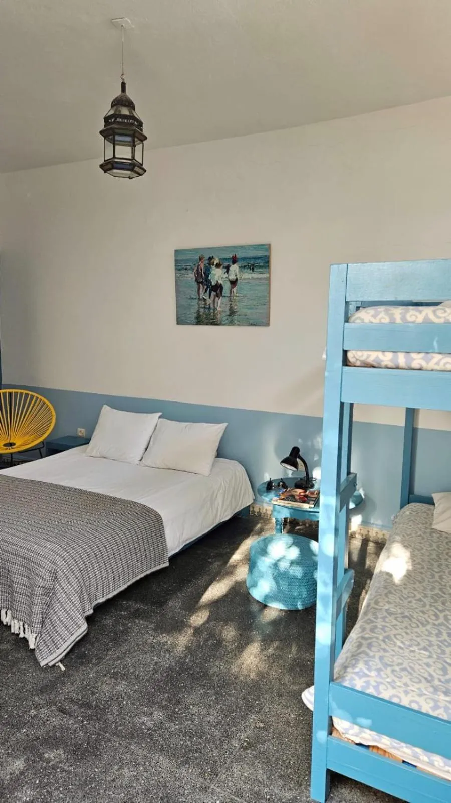 Bed in Hotel Villa Soleil