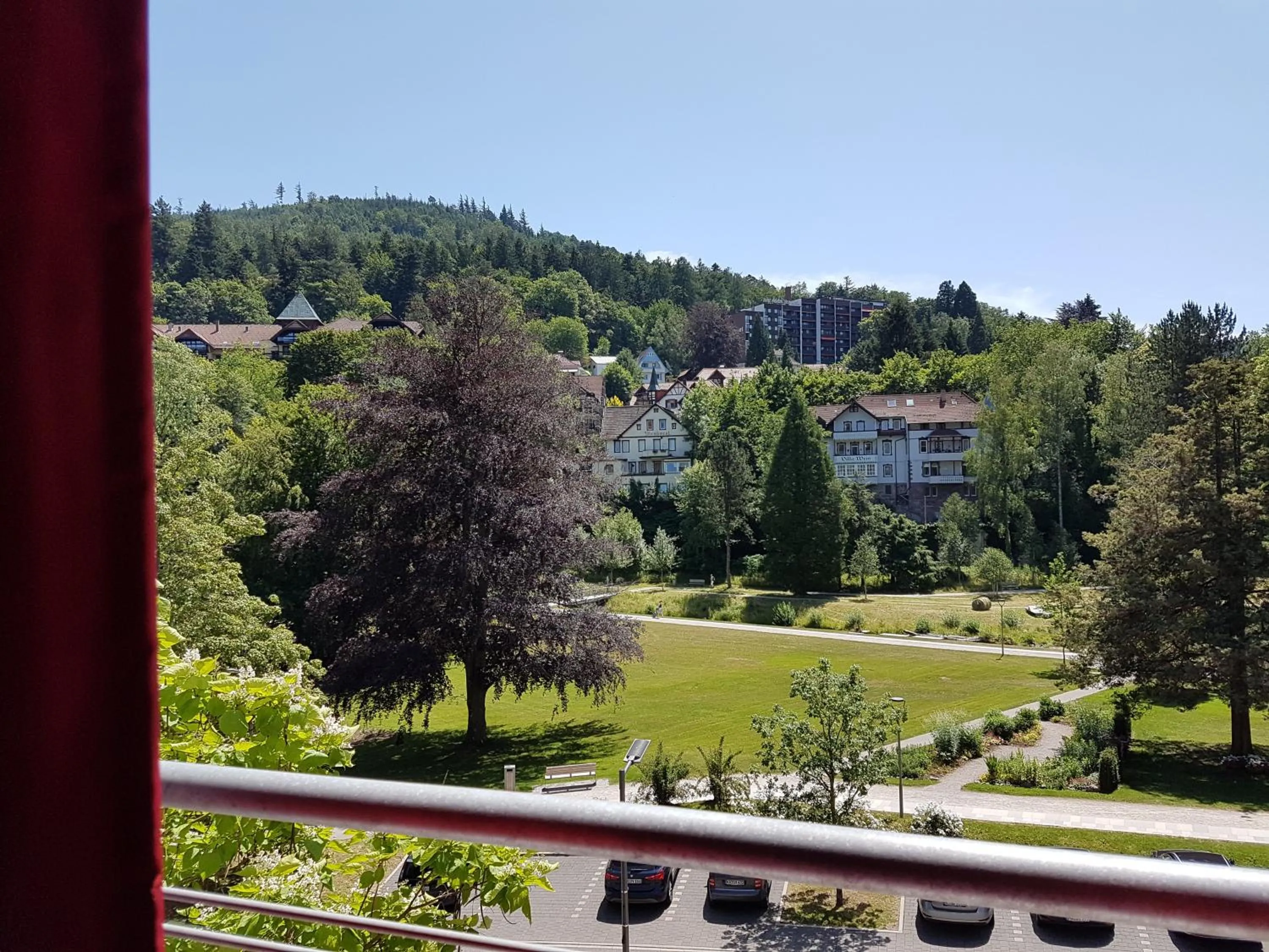 Bird's eye view in Nashira Kurpark Hotel
