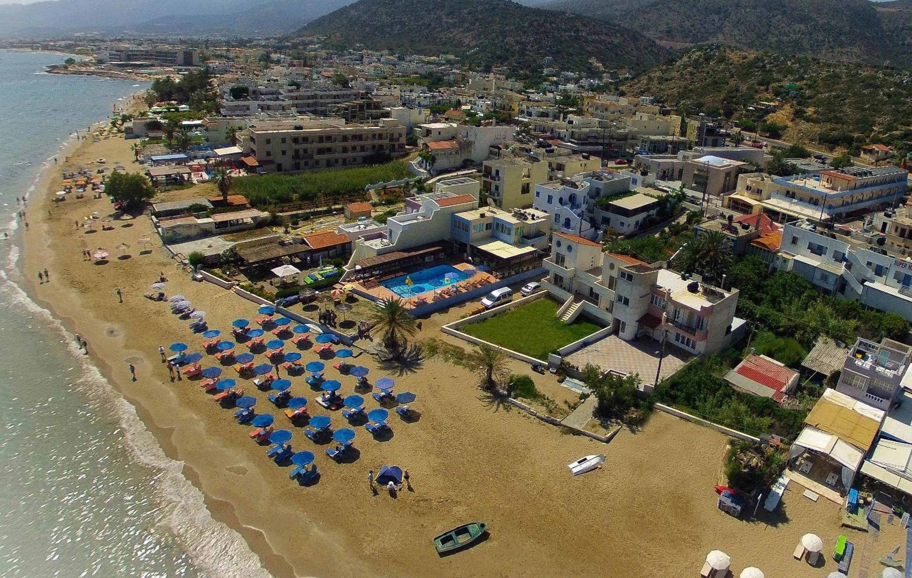 Bird's eye view in Stalis Hotel