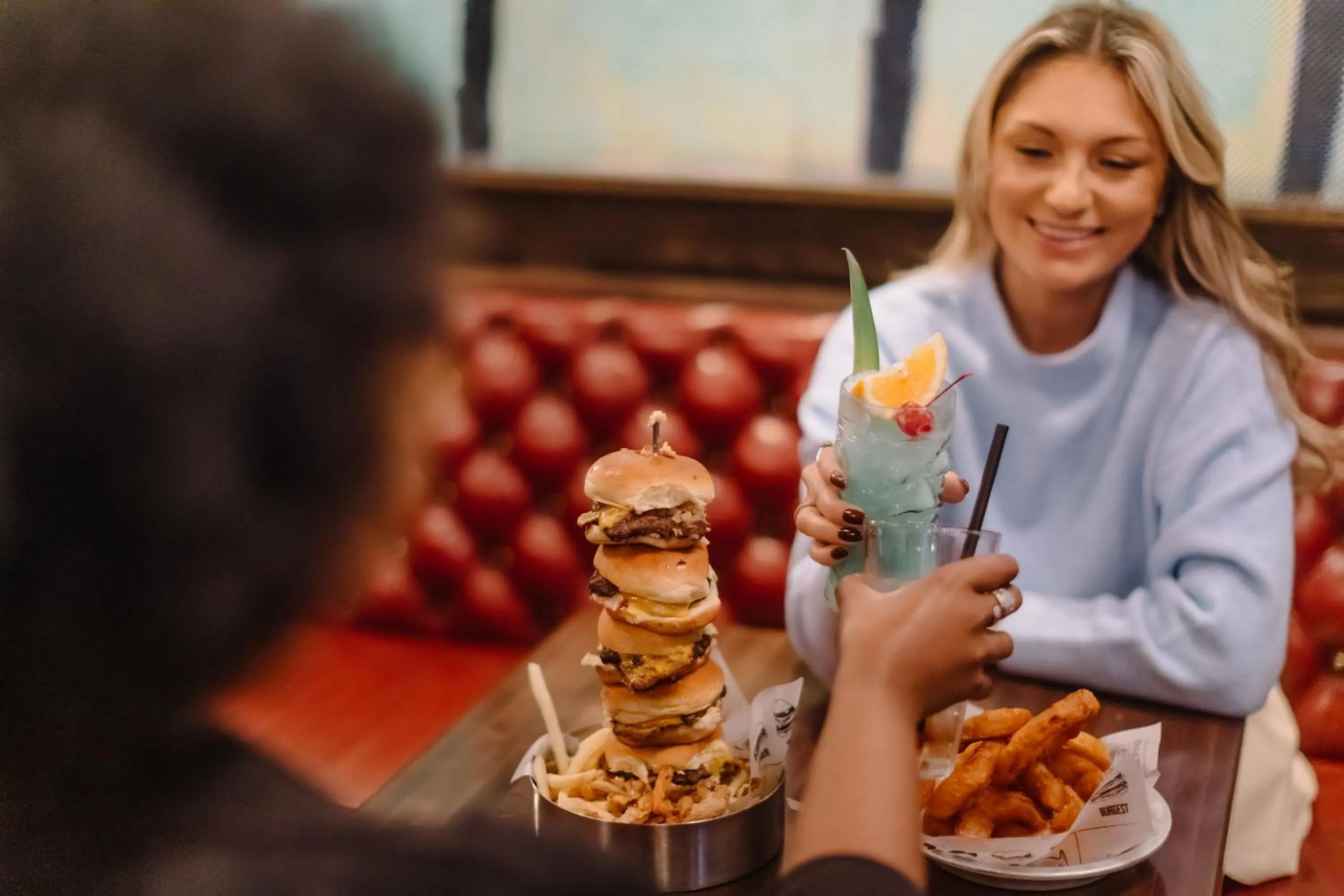 Lounge or bar in New York Marriott Downtown