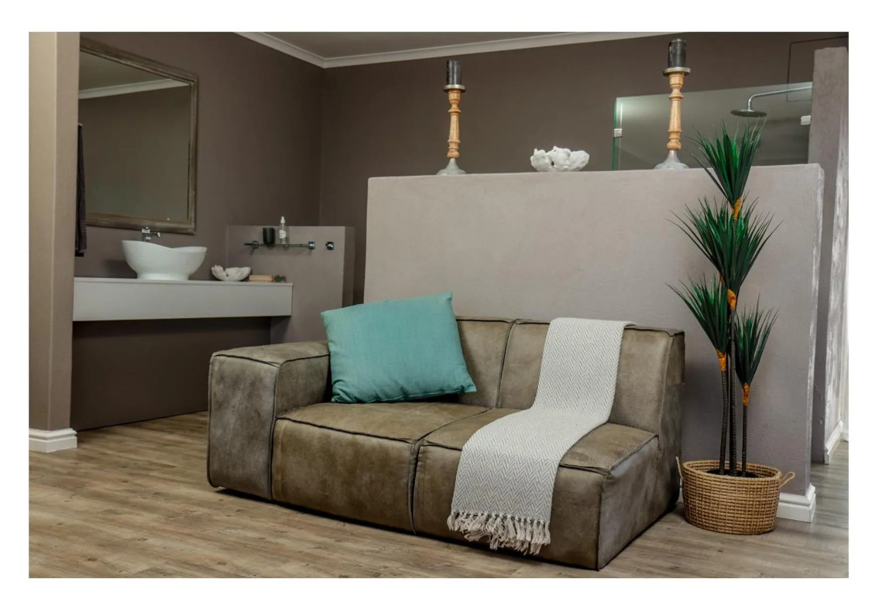 Seating area in Nine on Uys street B & B