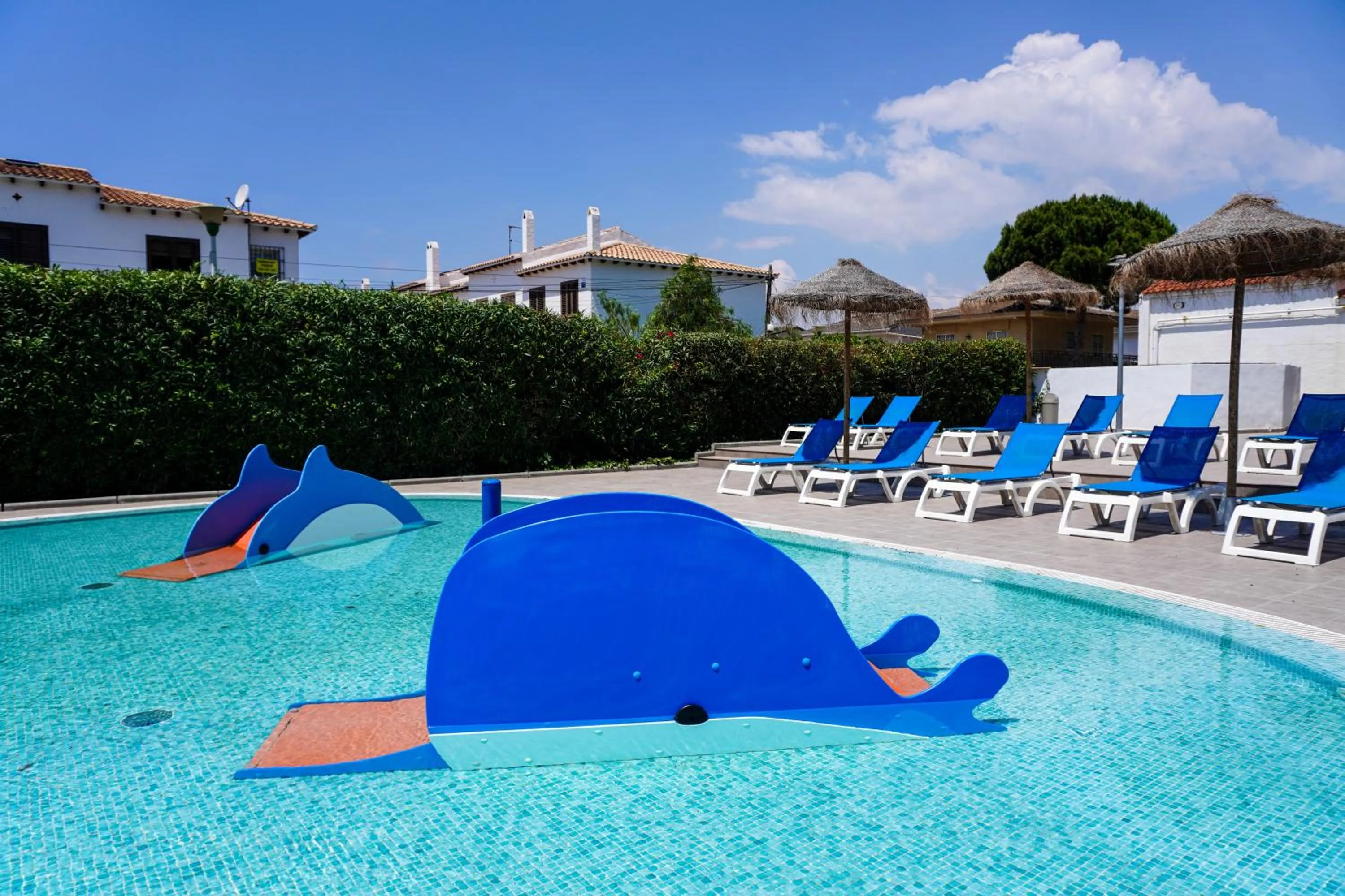 Aqua park in Ibersol Playa Dorada