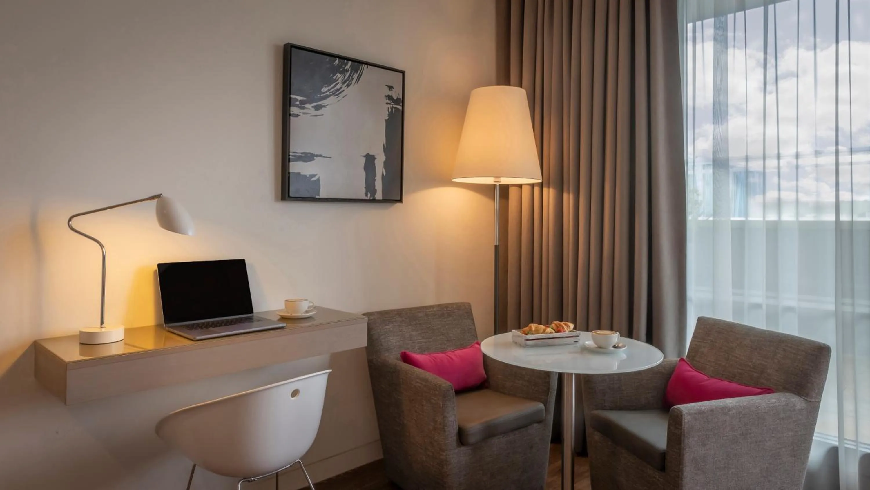 Seating area in The Gibson Hotel