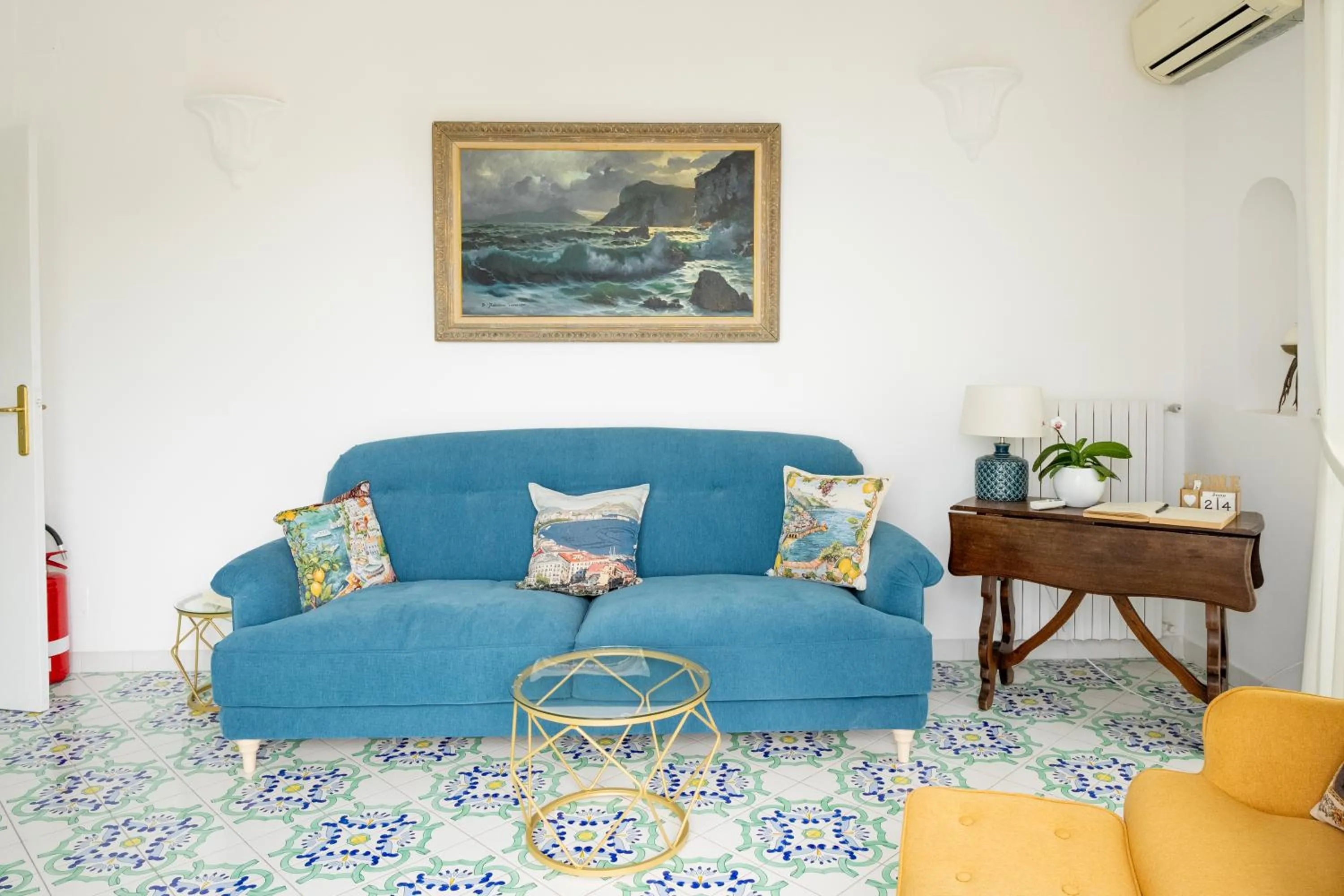 Seating area in B&B L'Agapanto