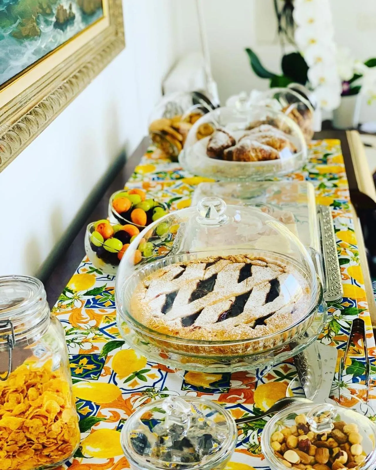 Food and drinks in B&B L'Agapanto