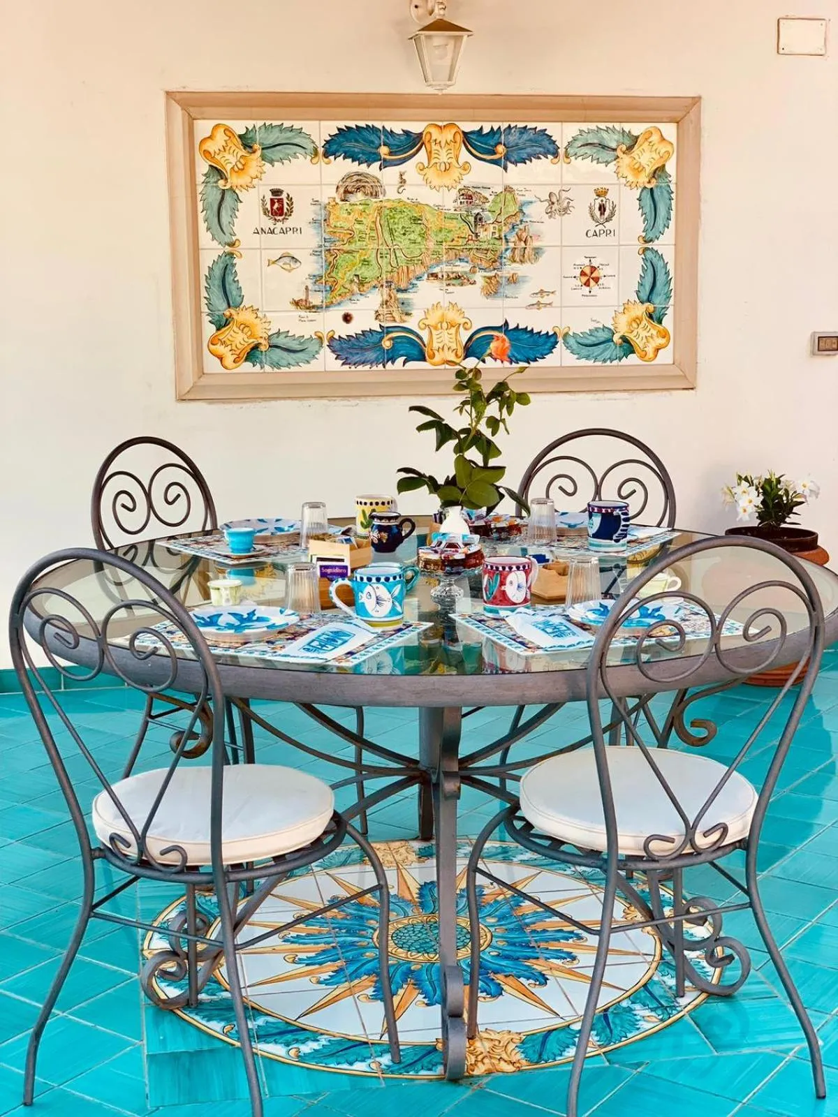 Balcony/Terrace in B&B L'Agapanto