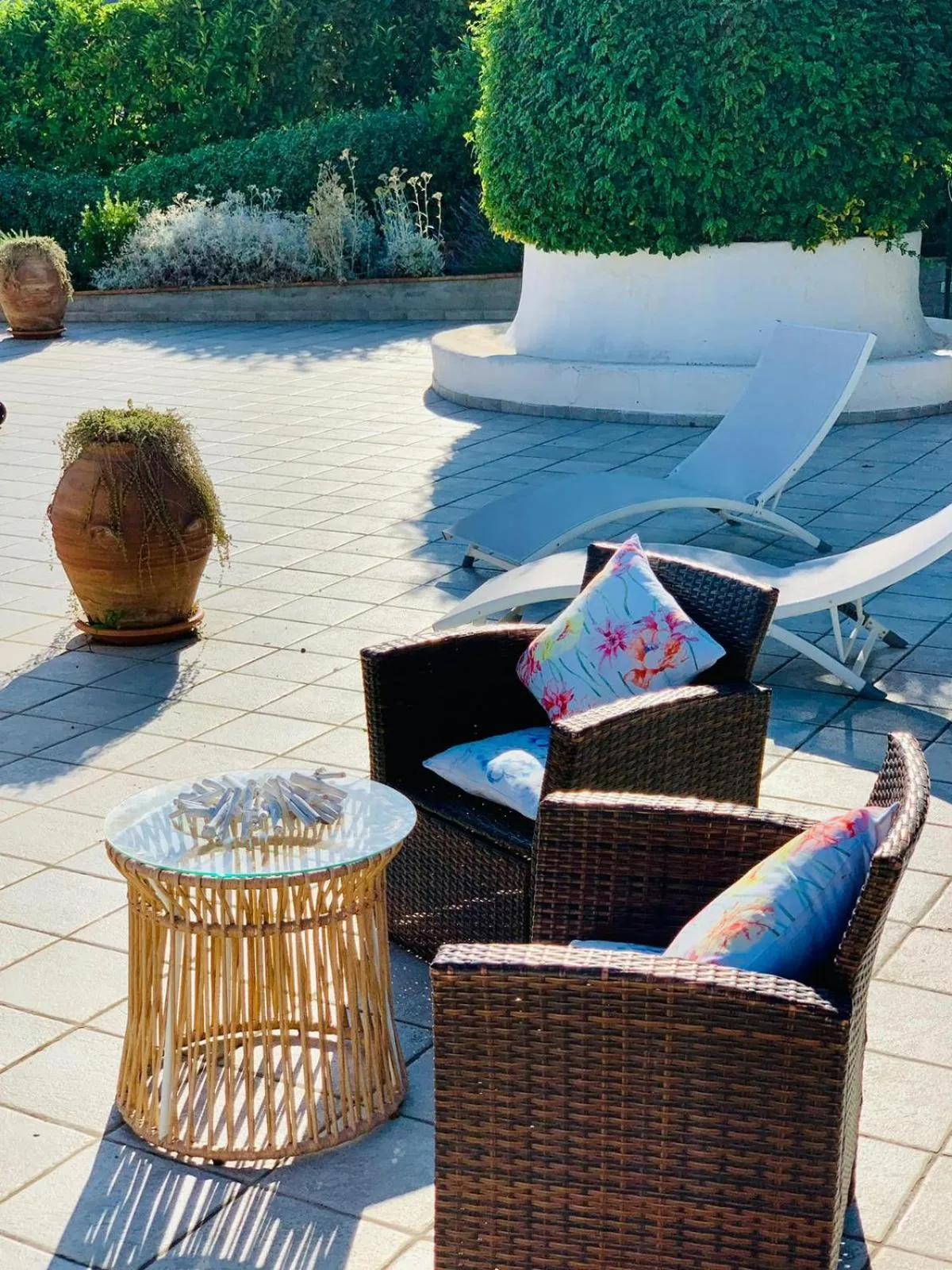 Solarium in B&B L'Agapanto