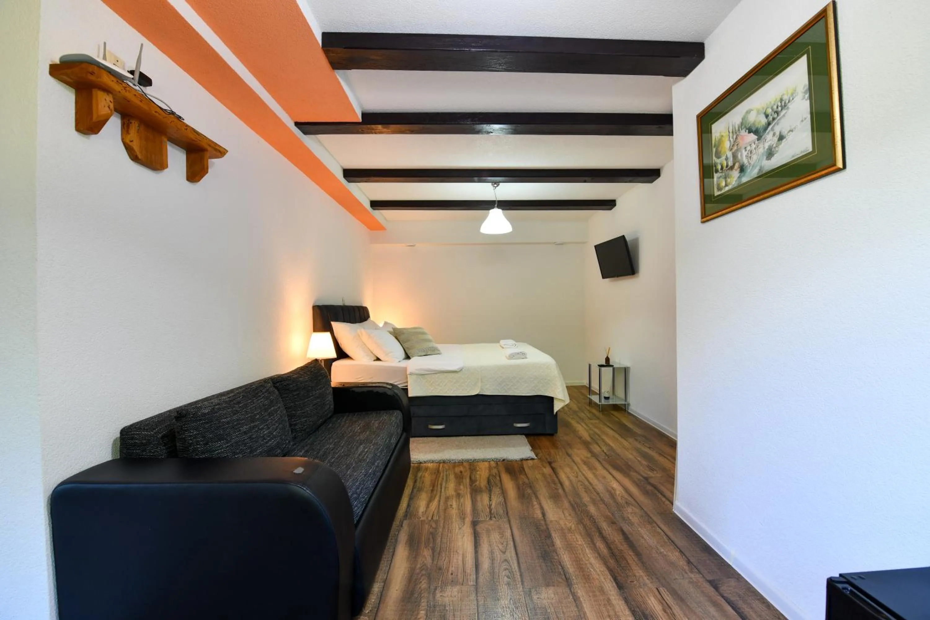 Bed in Pansion Villa Cancar