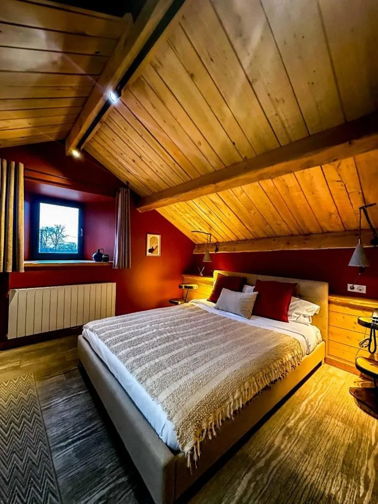 Bed in La Ferme du Bien-etre