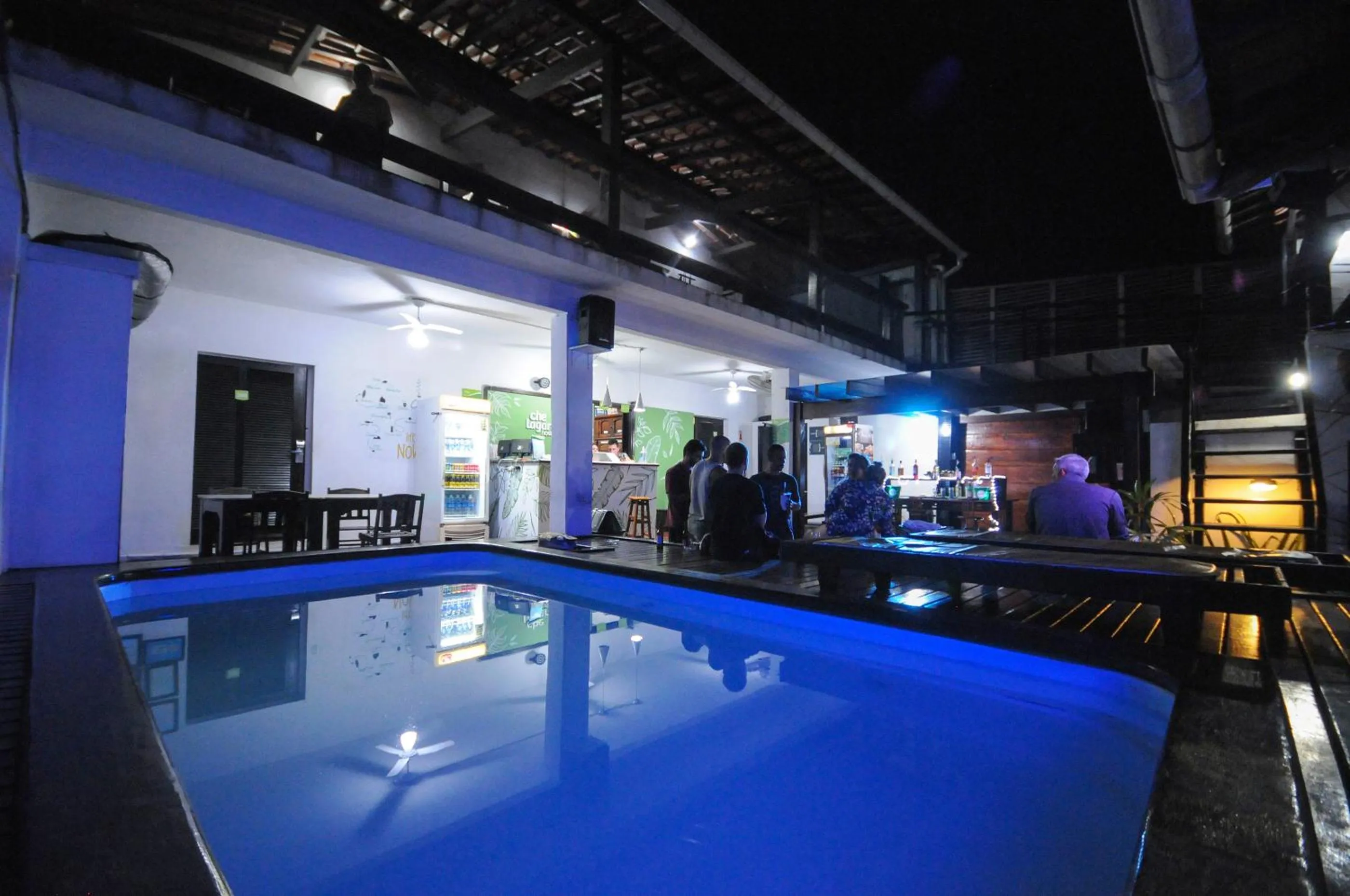 Patio in Che Lagarto Hostel Búzios