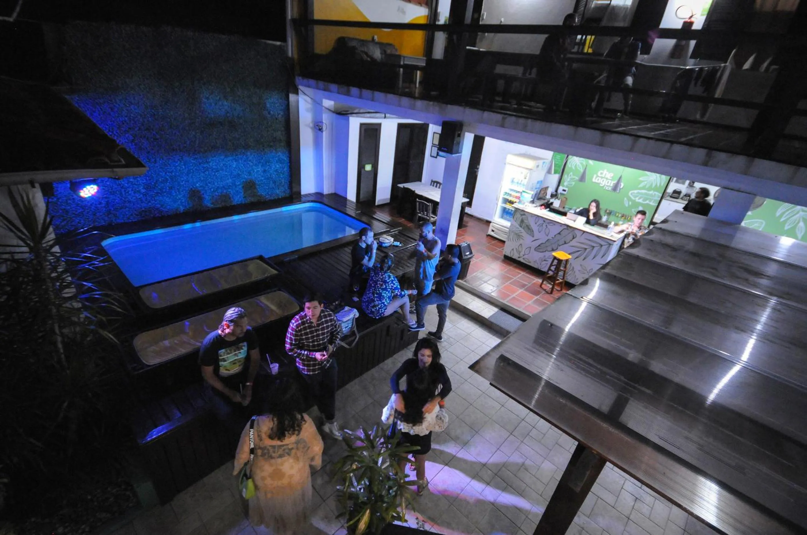 Patio in Che Lagarto Hostel Búzios