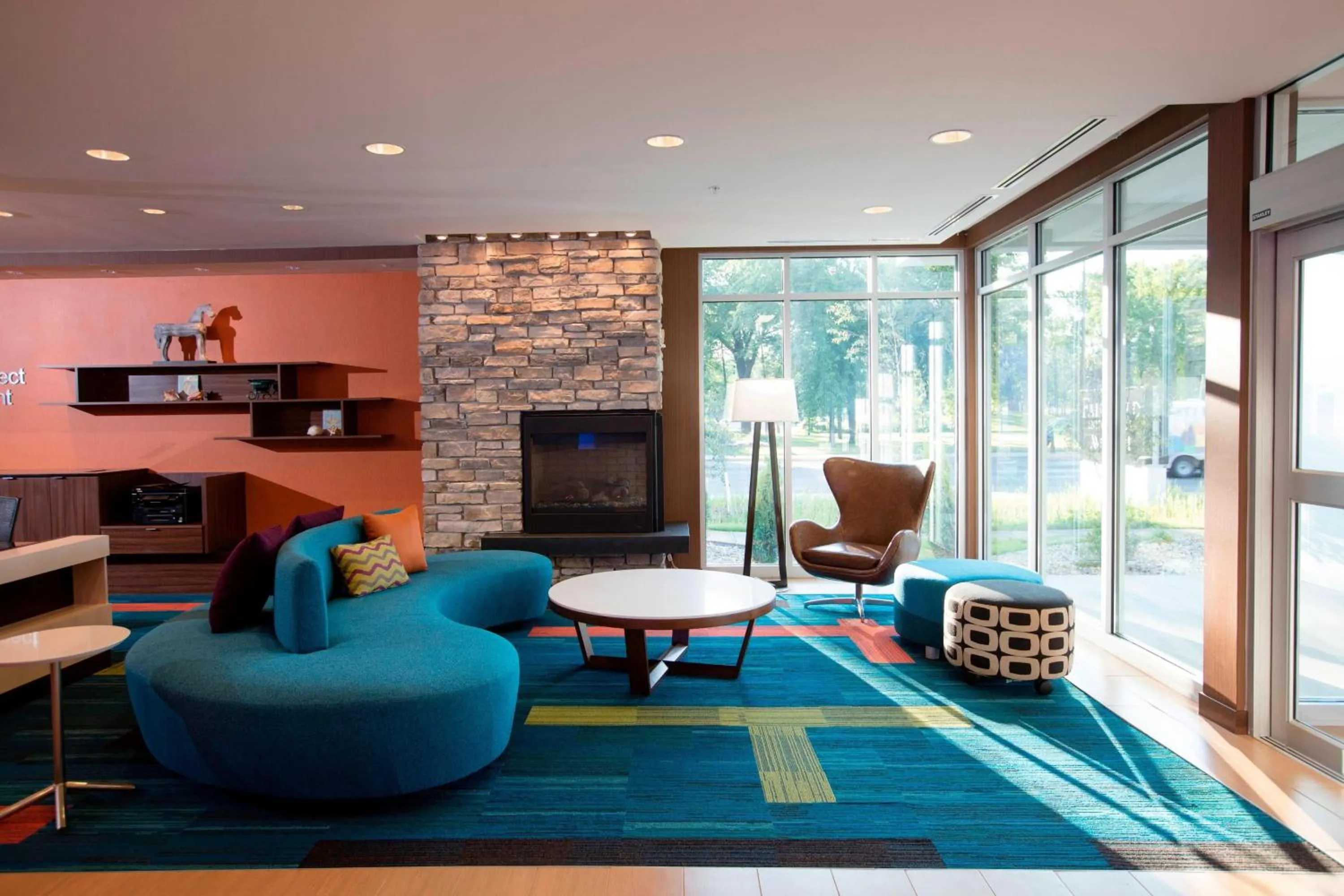 Lobby or reception in Fairfield Inn & Suites by Marriott Detroit Lakes