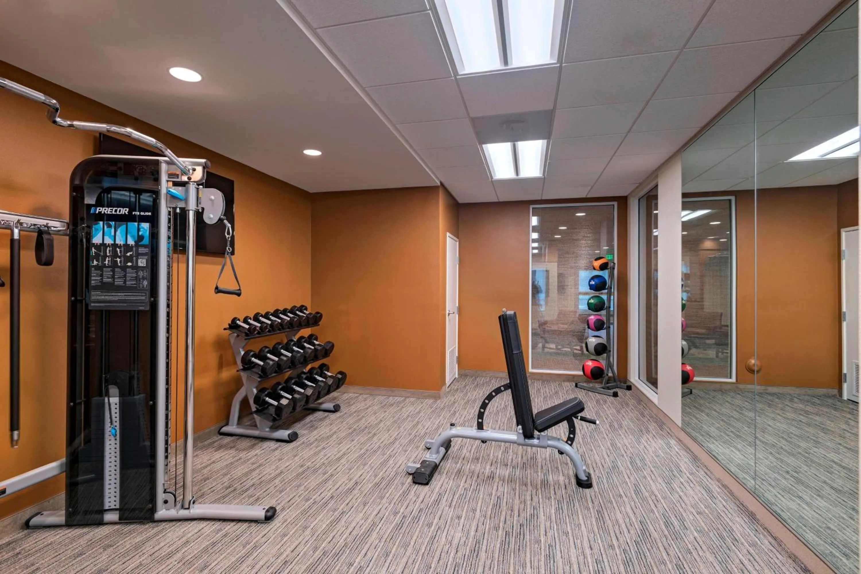 Fitness centre/facilities in TownePlace Suites by Marriott Tacoma Lakewood