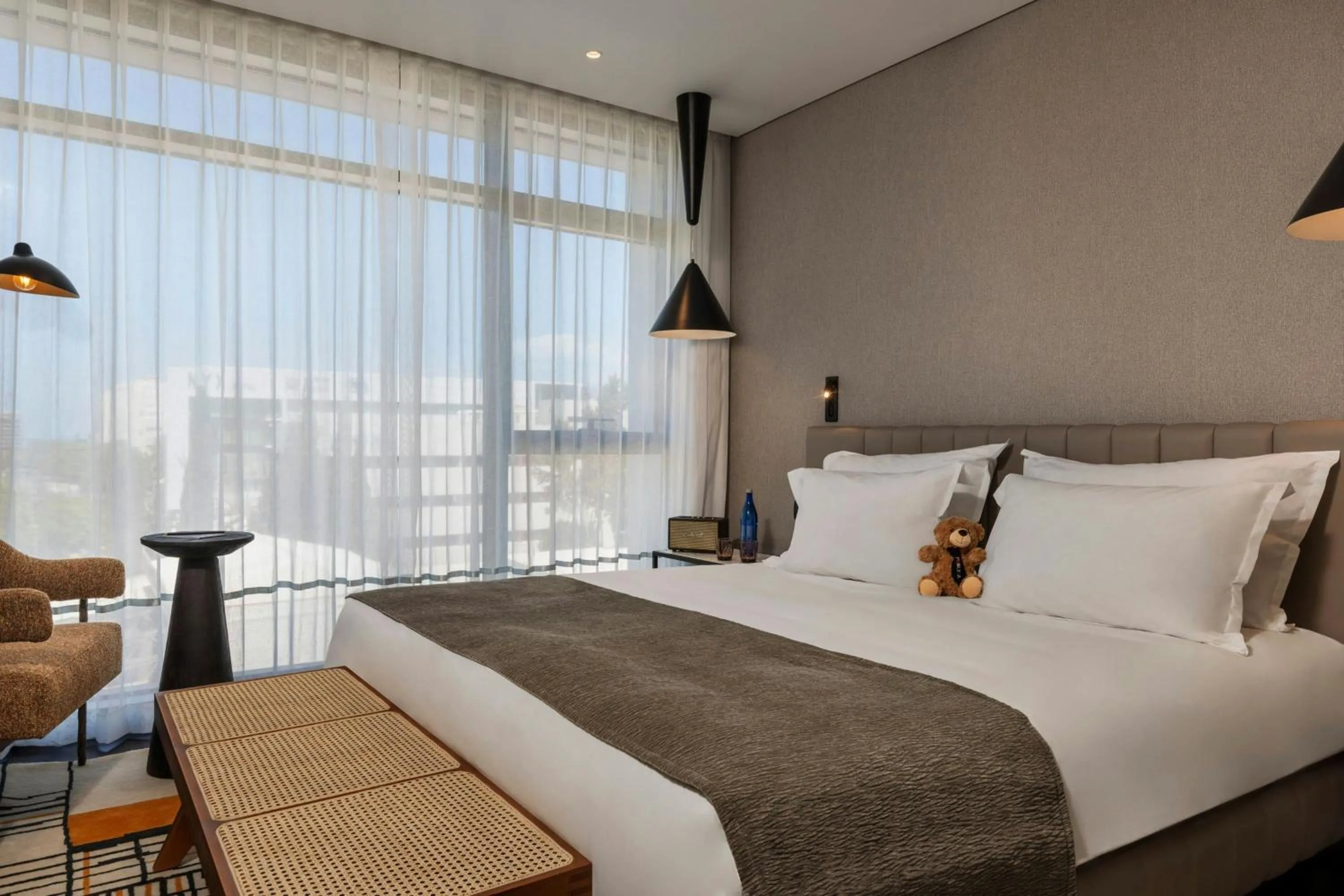 Bedroom, Bed in Publica Isrotel, Autograph Collection