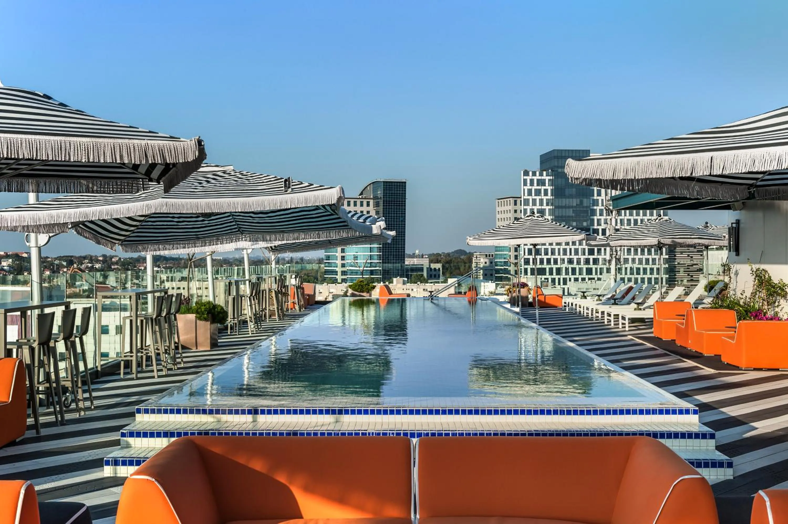 Swimming pool in Publica Isrotel, Autograph Collection