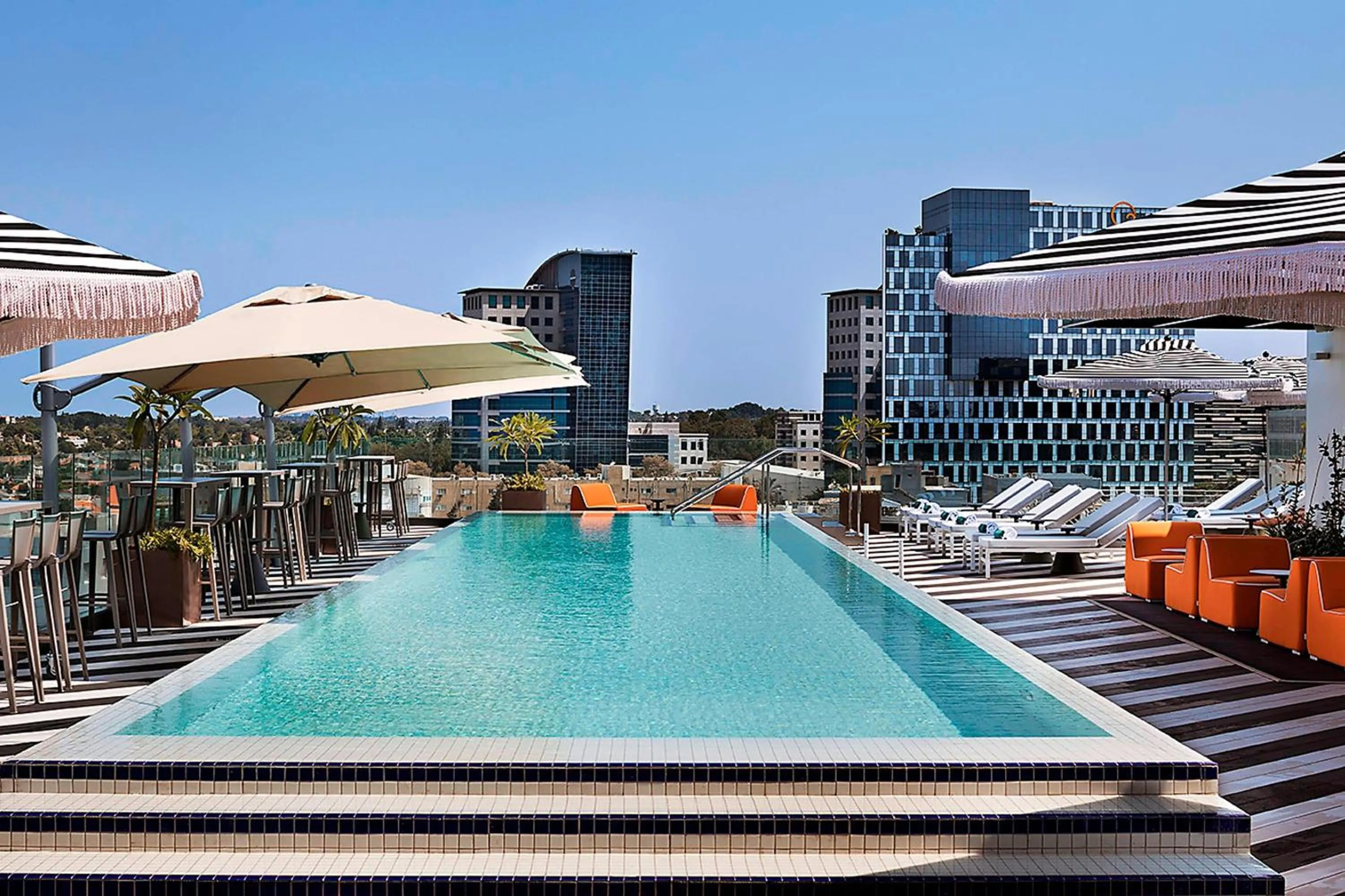 Swimming pool in Publica Isrotel, Autograph Collection