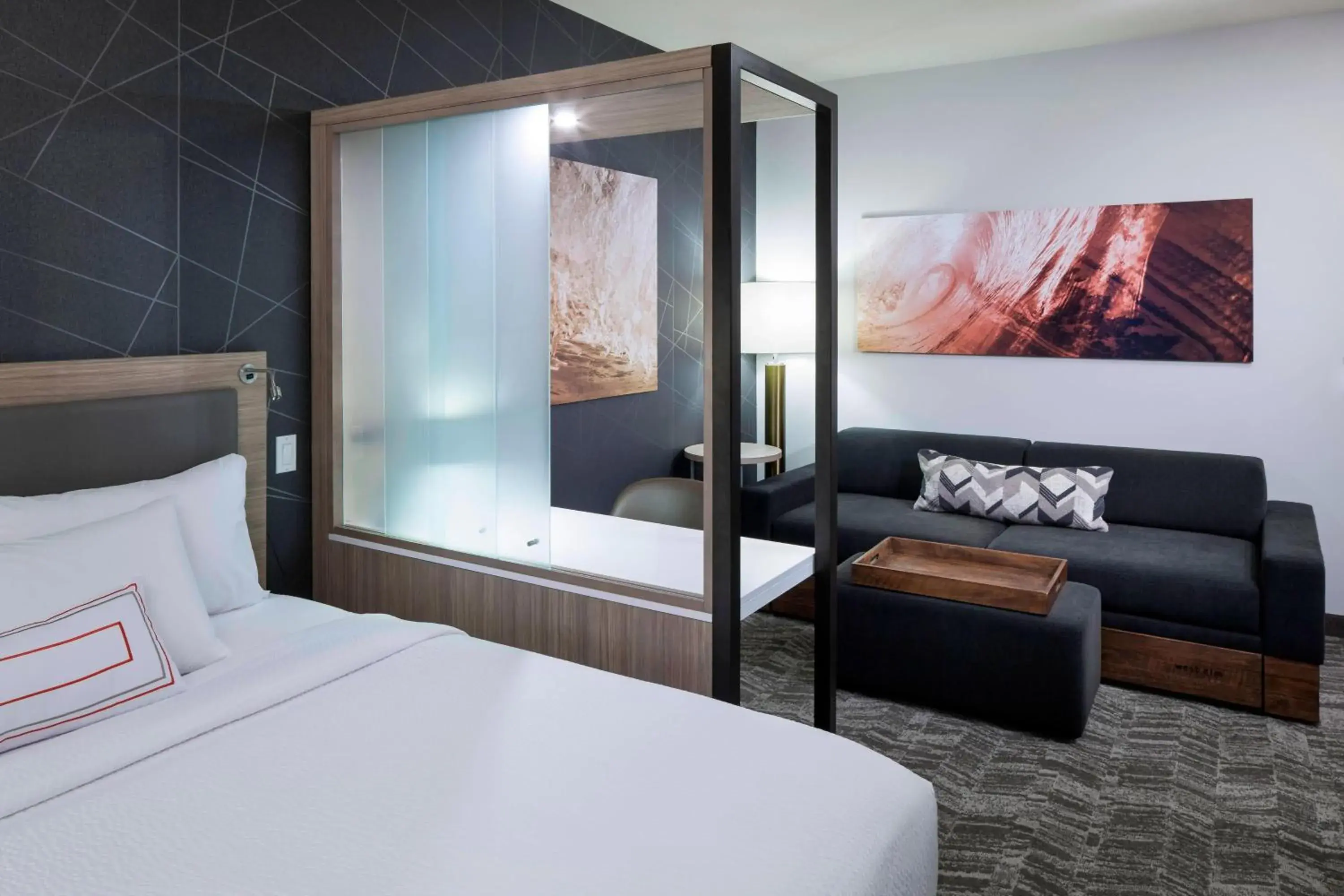 King Suite with Sofa Bed in SpringHill Suites by Marriott Clearwater Beach King Suite with Sofa Bed in SpringHill Suites by Marriott Clearwater Beach