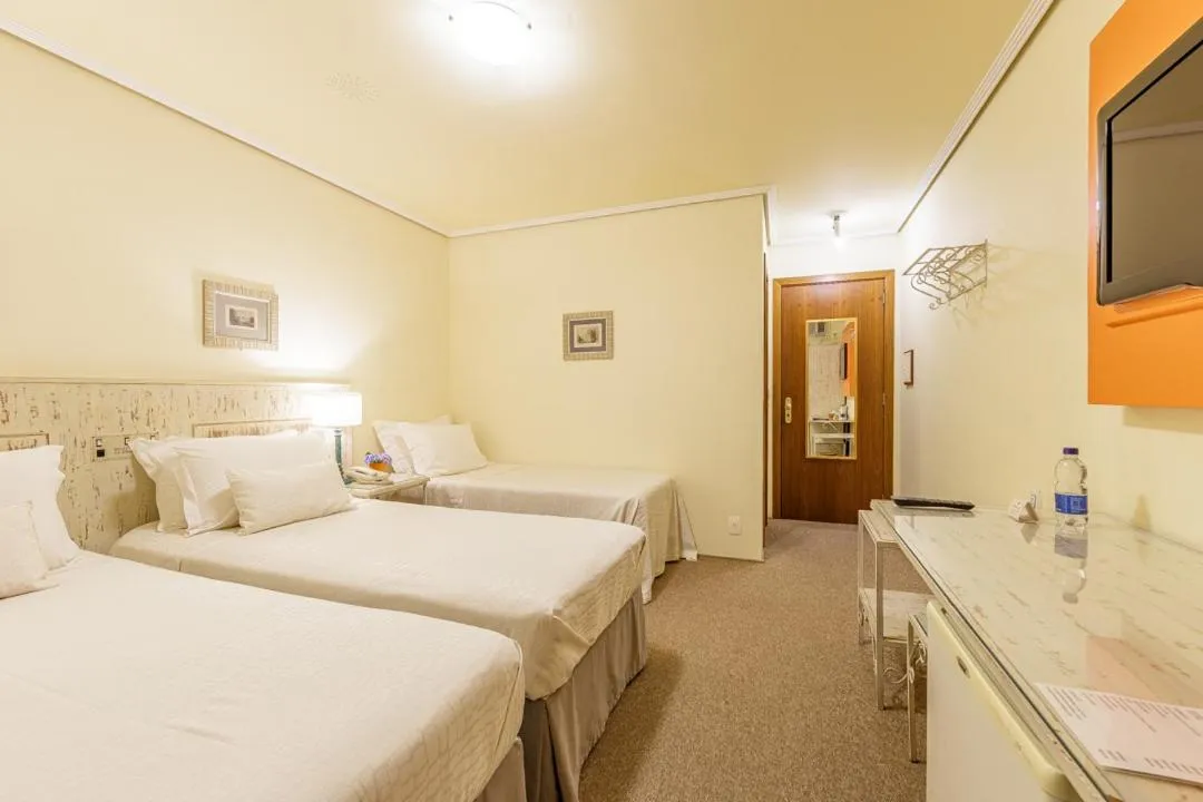 Bed in Hotel Pousada Le Chateau