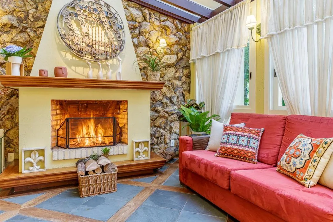 Living room in Hotel Pousada Le Chateau