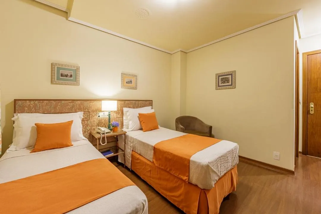 Bed in Hotel Pousada Le Chateau