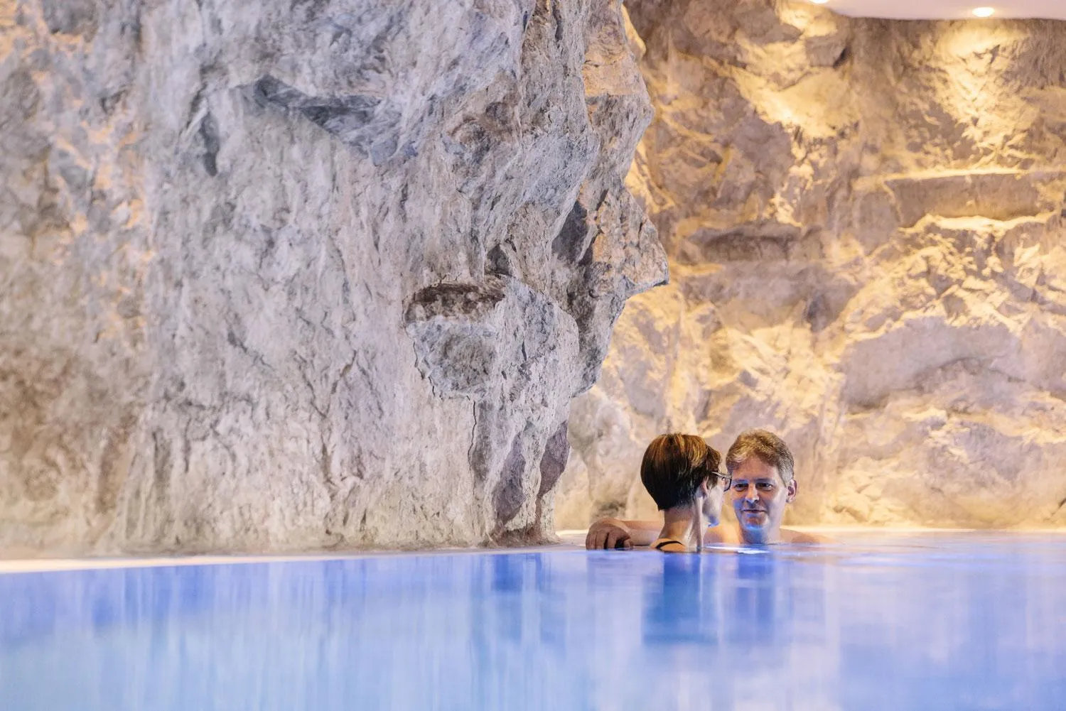 Swimming pool in Hotel Berghof