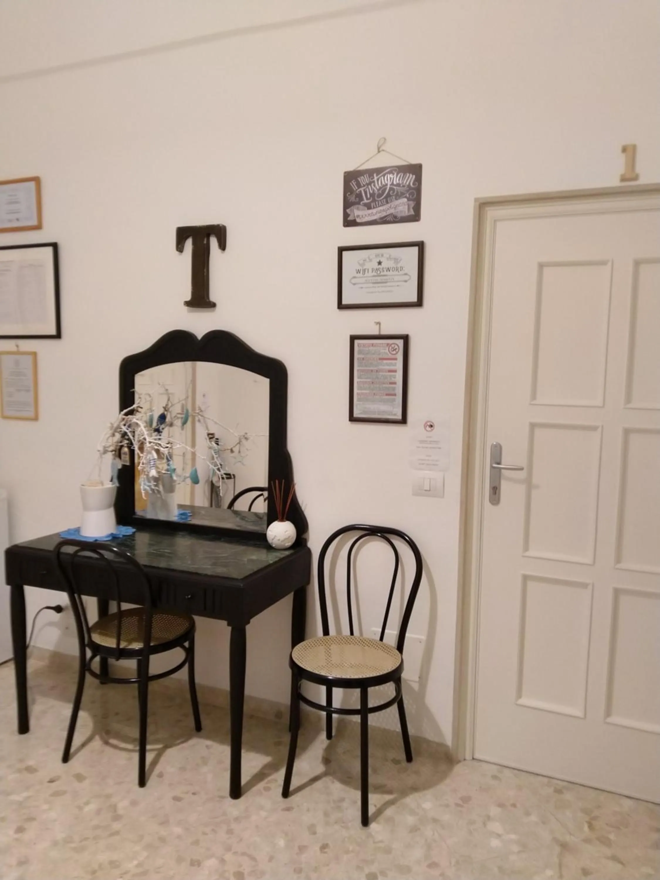 Lobby or reception in TerraViva B&B