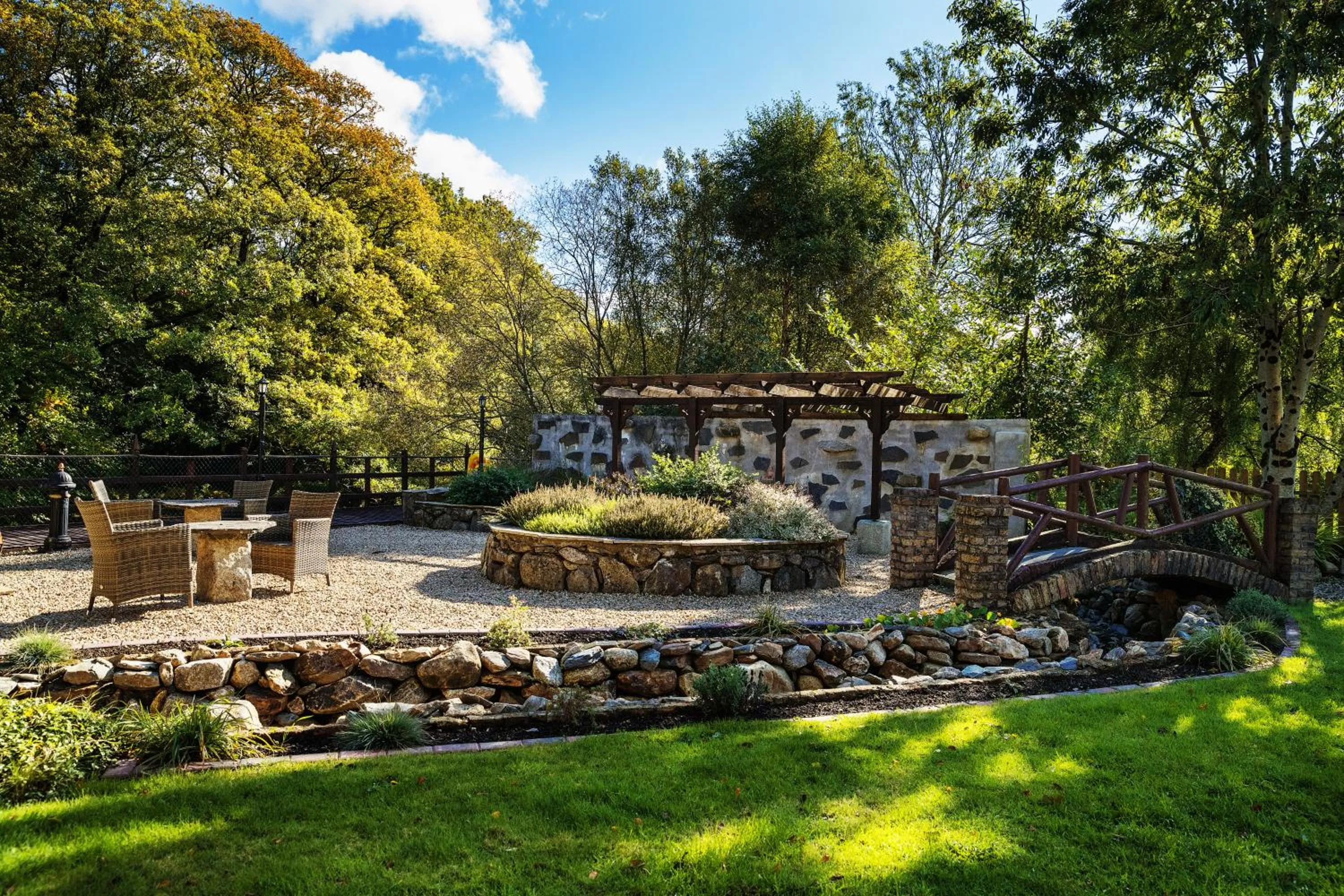 Balcony/Terrace in Tudor Lodge
