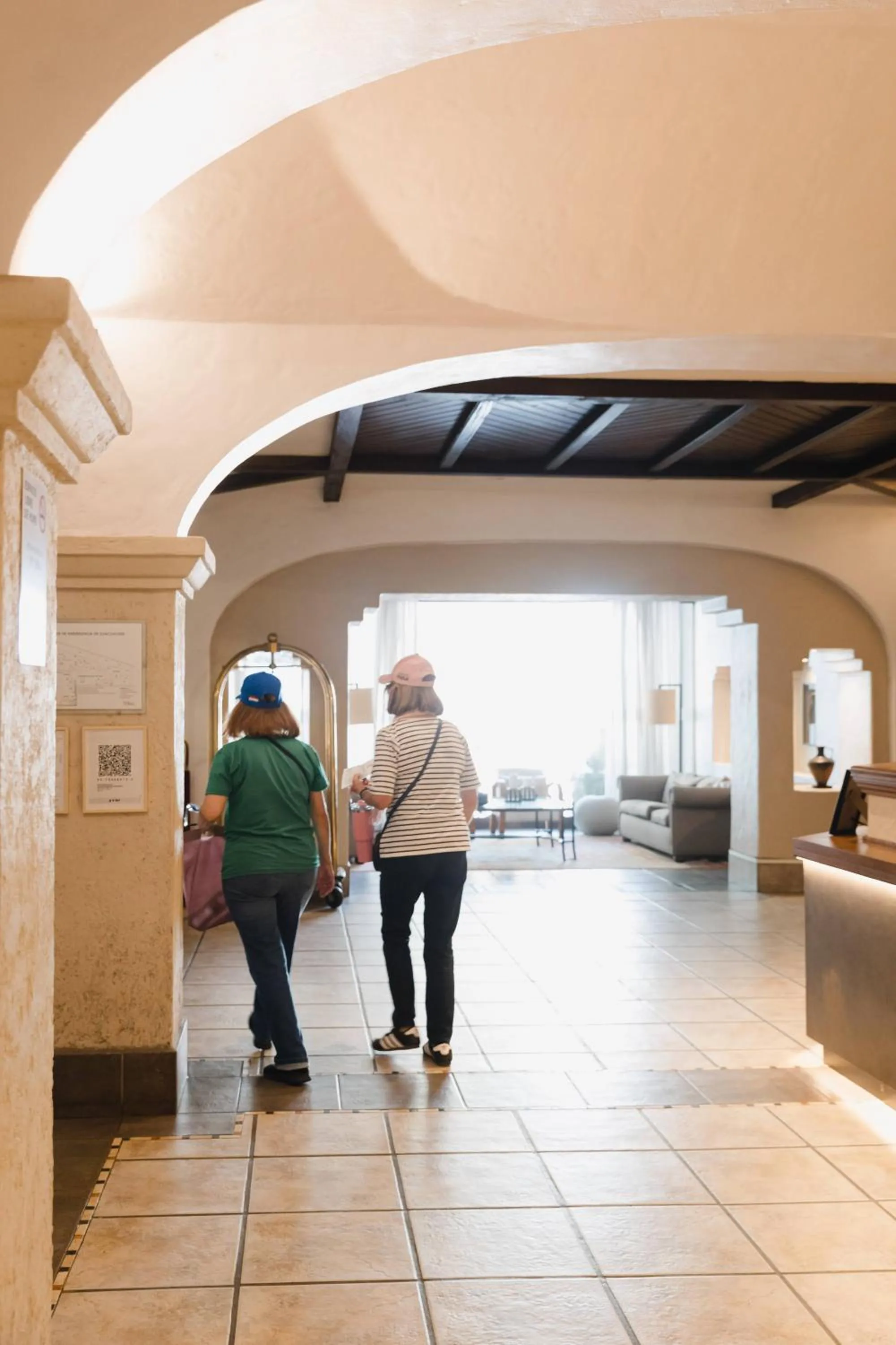 group of guests in Hotel Almería