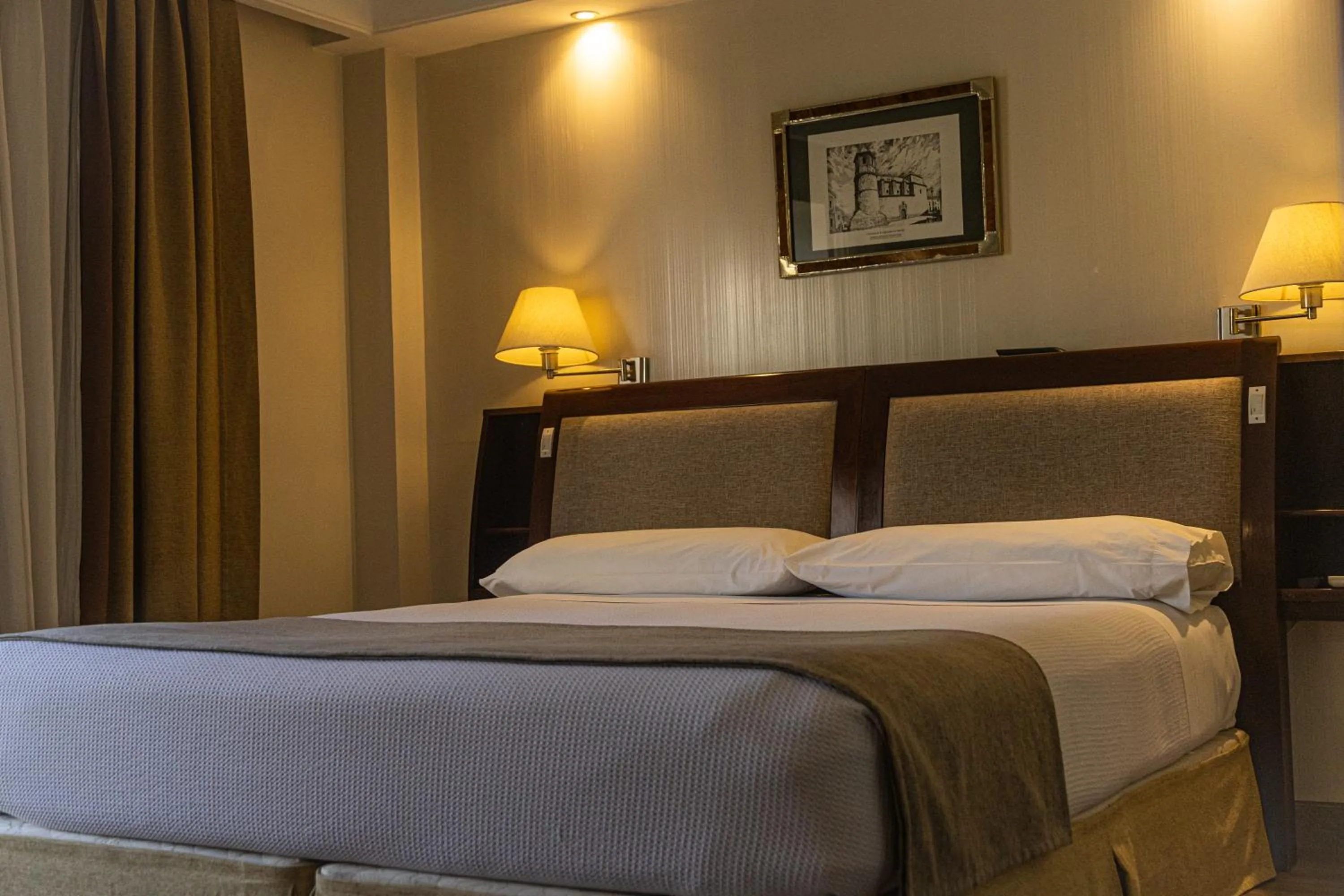 Property building, Bed in Hotel Almería