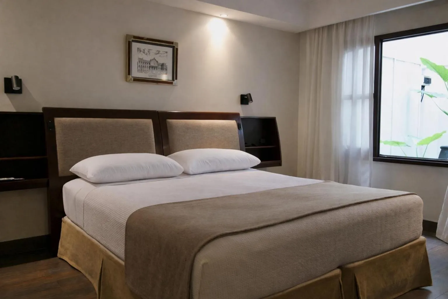Bedroom, Bed in Hotel Almería