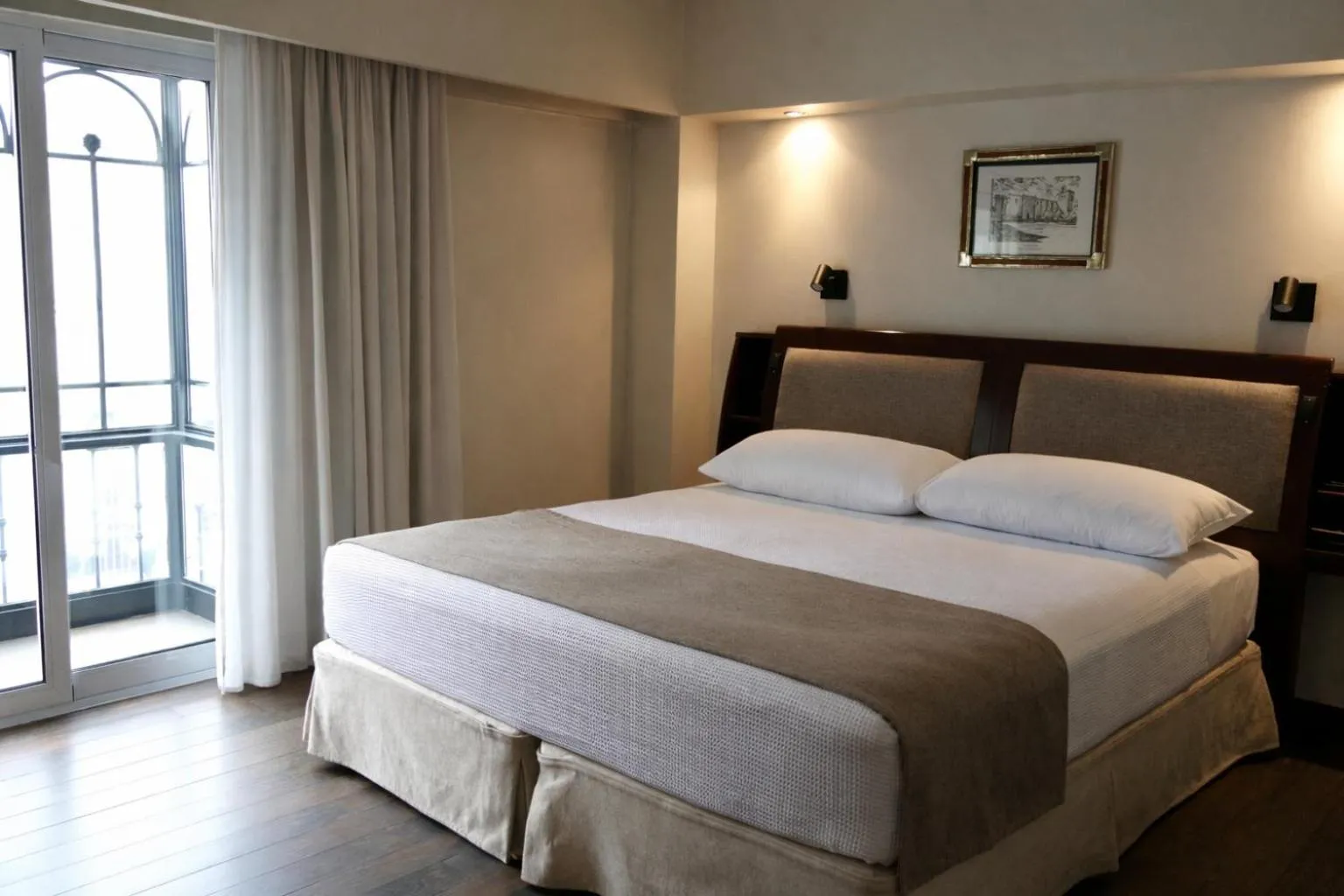 Bedroom, Bed in Hotel Almería