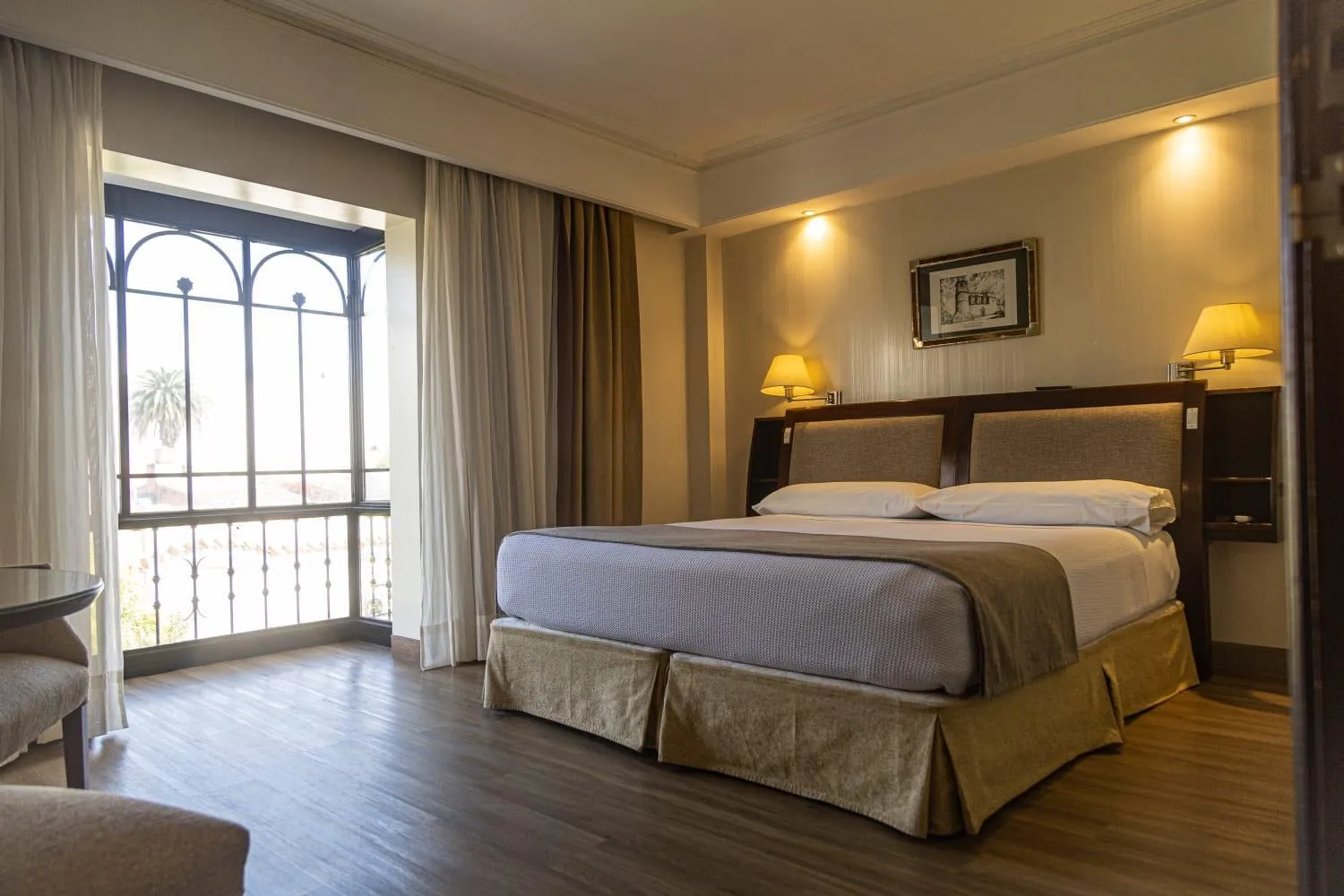 Bedroom, Bed in Hotel Almería