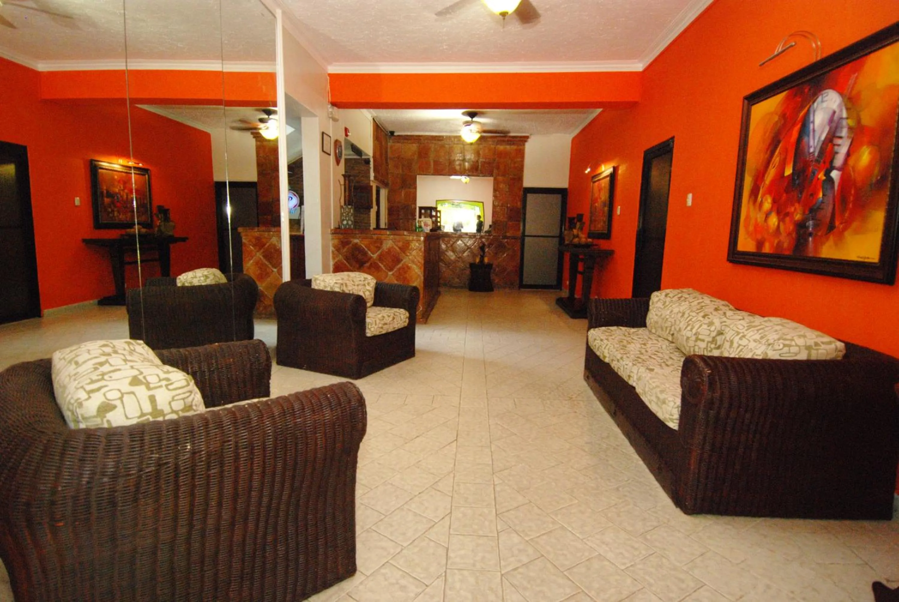 Living room in Hotel Maison Gautreaux