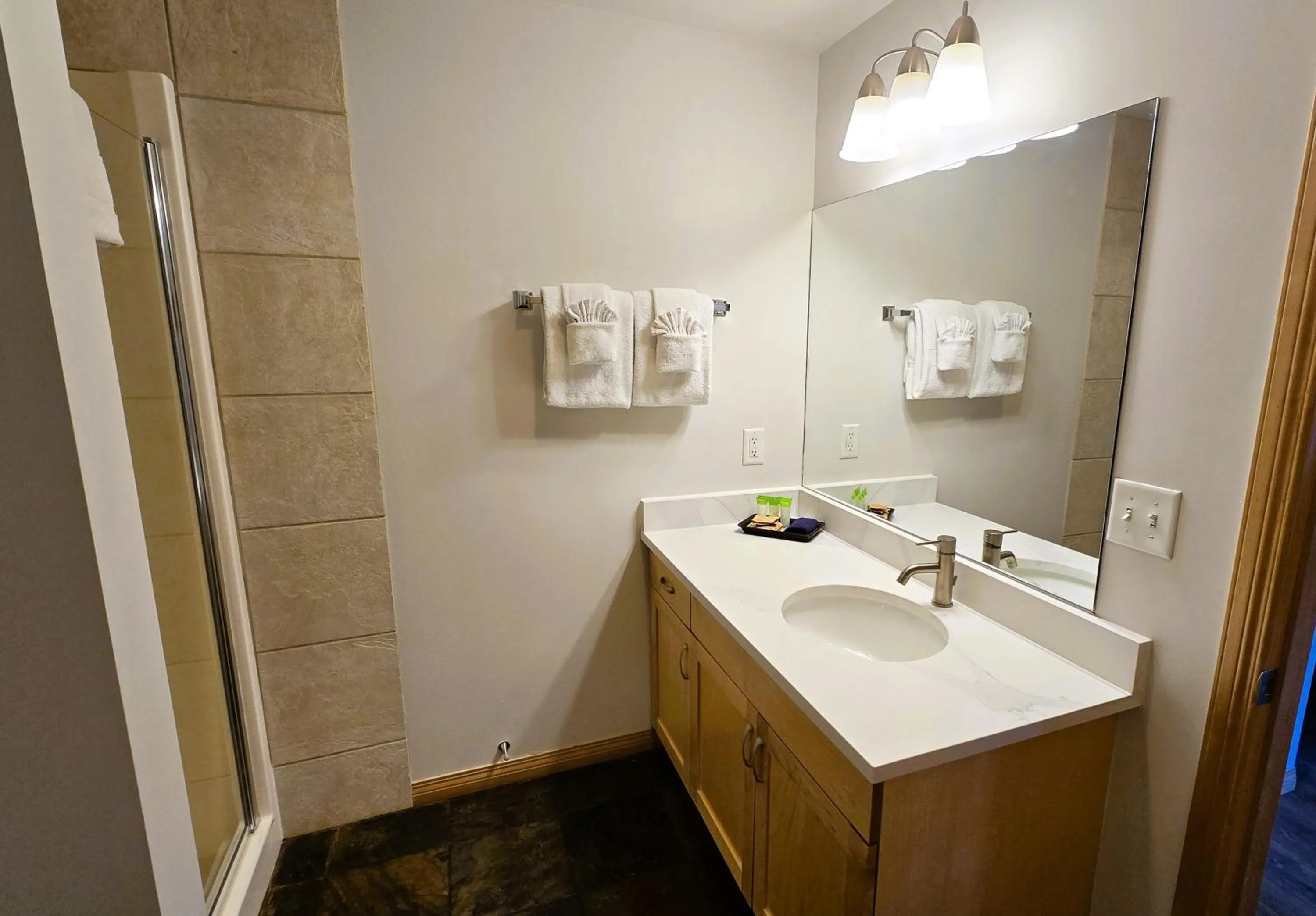 Bathroom in Sunset Resorts Canmore and Spa