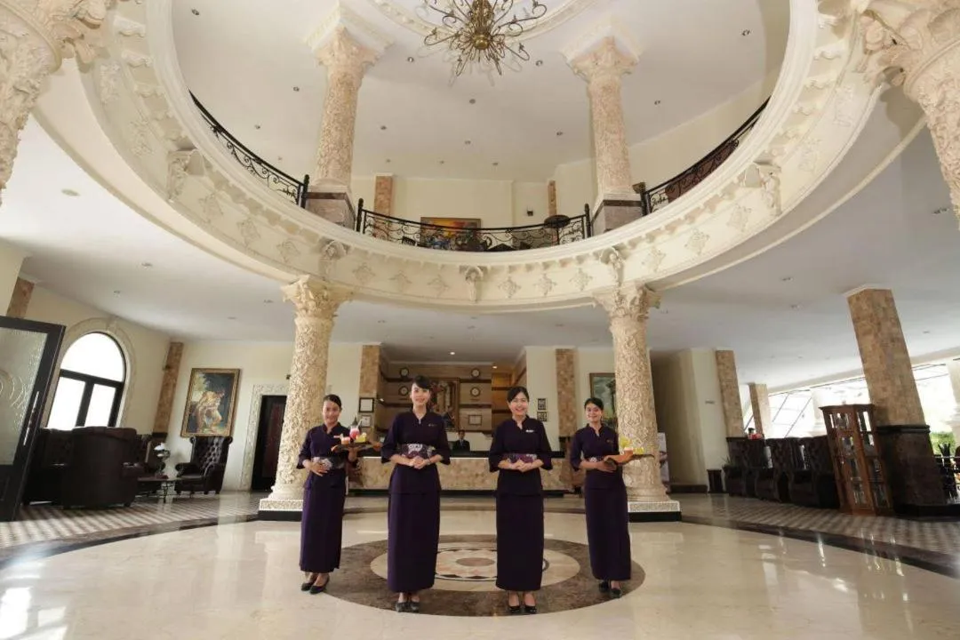 Lobby or reception in The Grand Palace Hotel Yogyakarta
