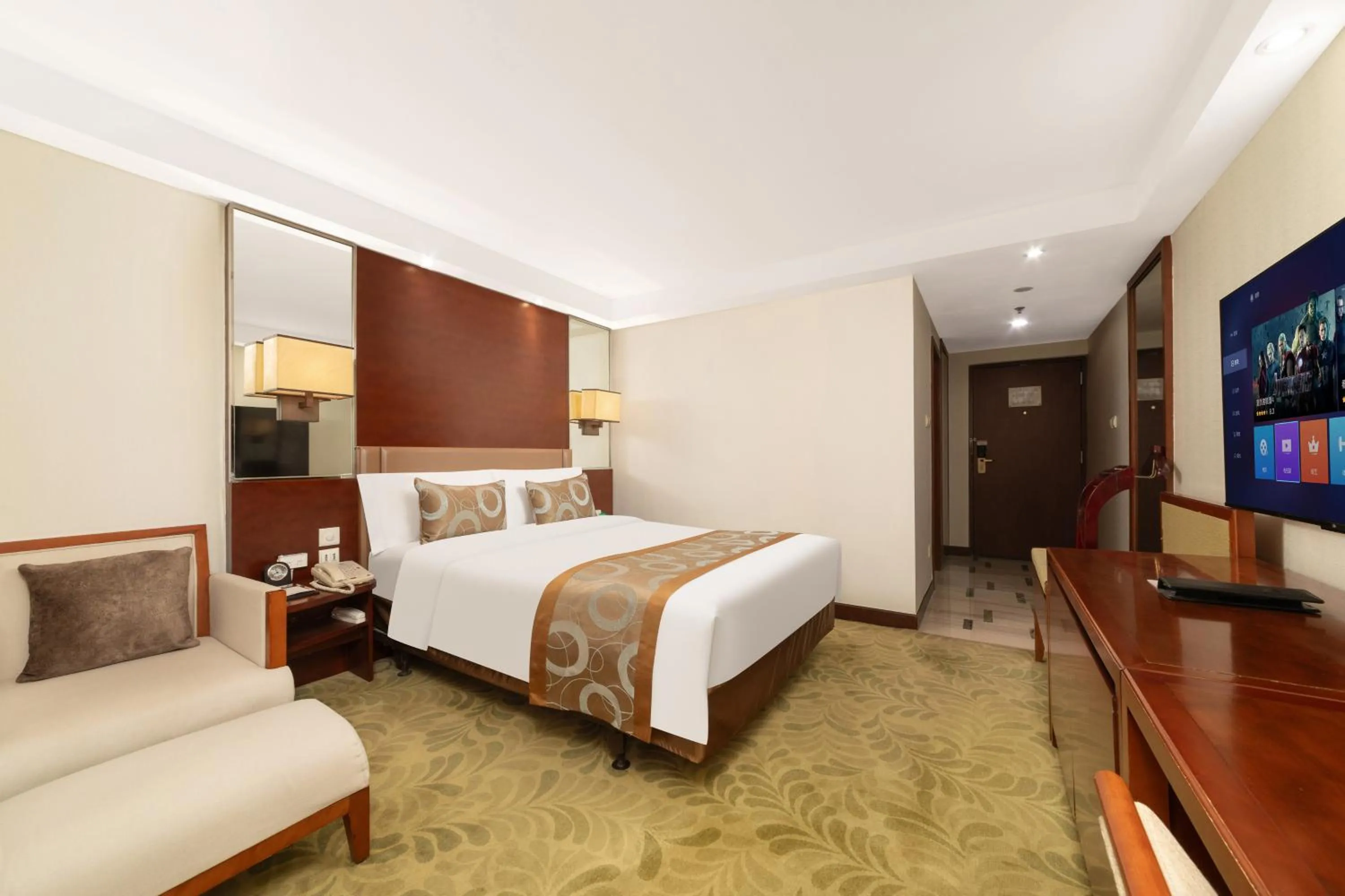 Bed in Jianguo Hotel Xi'an