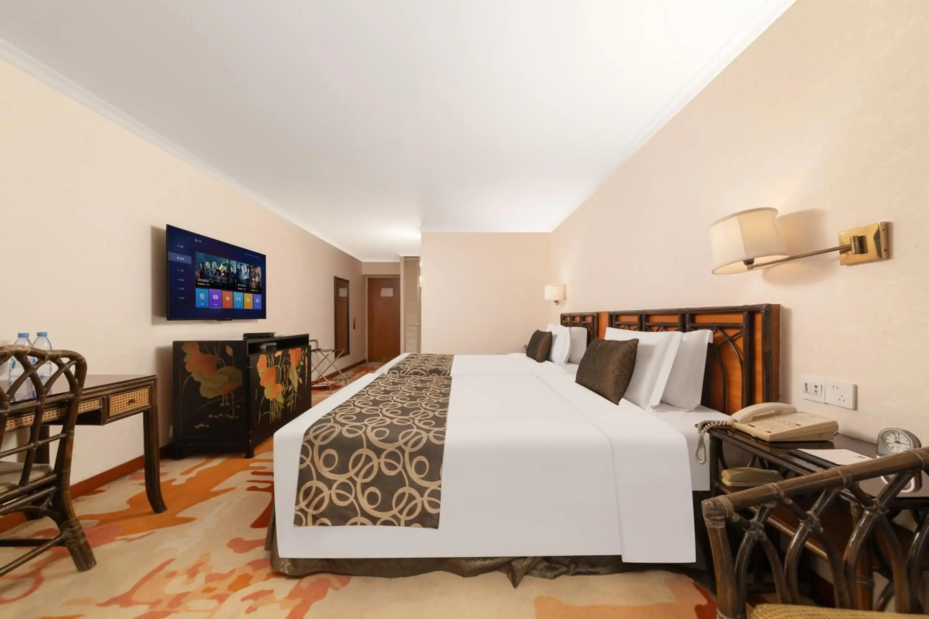 Twin Room in Jianguo Hotel Xi'an Twin Room in Jianguo Hotel Xi'an