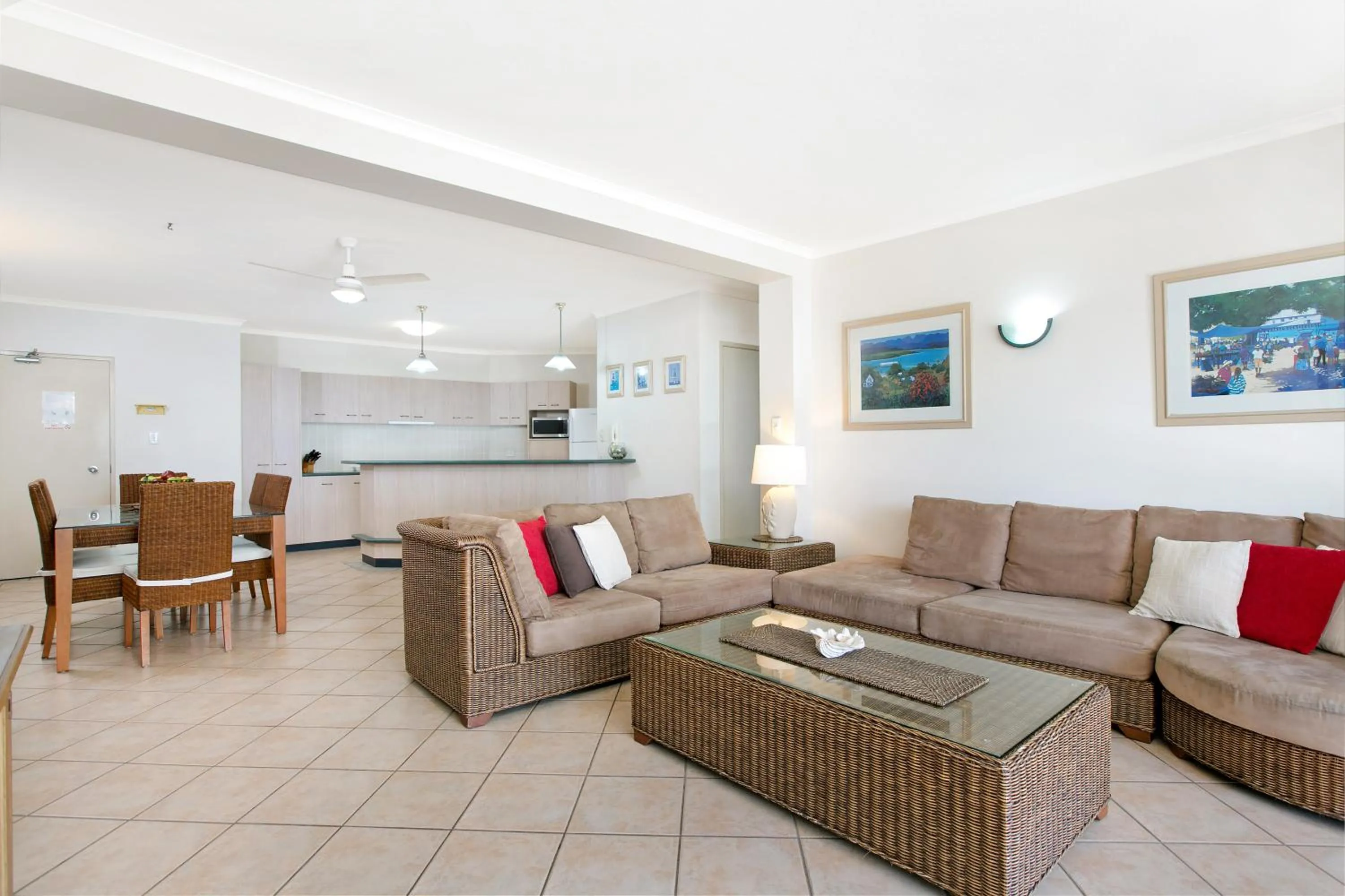 Kitchen or kitchenette in Trinity Waters Boutique Beachfront