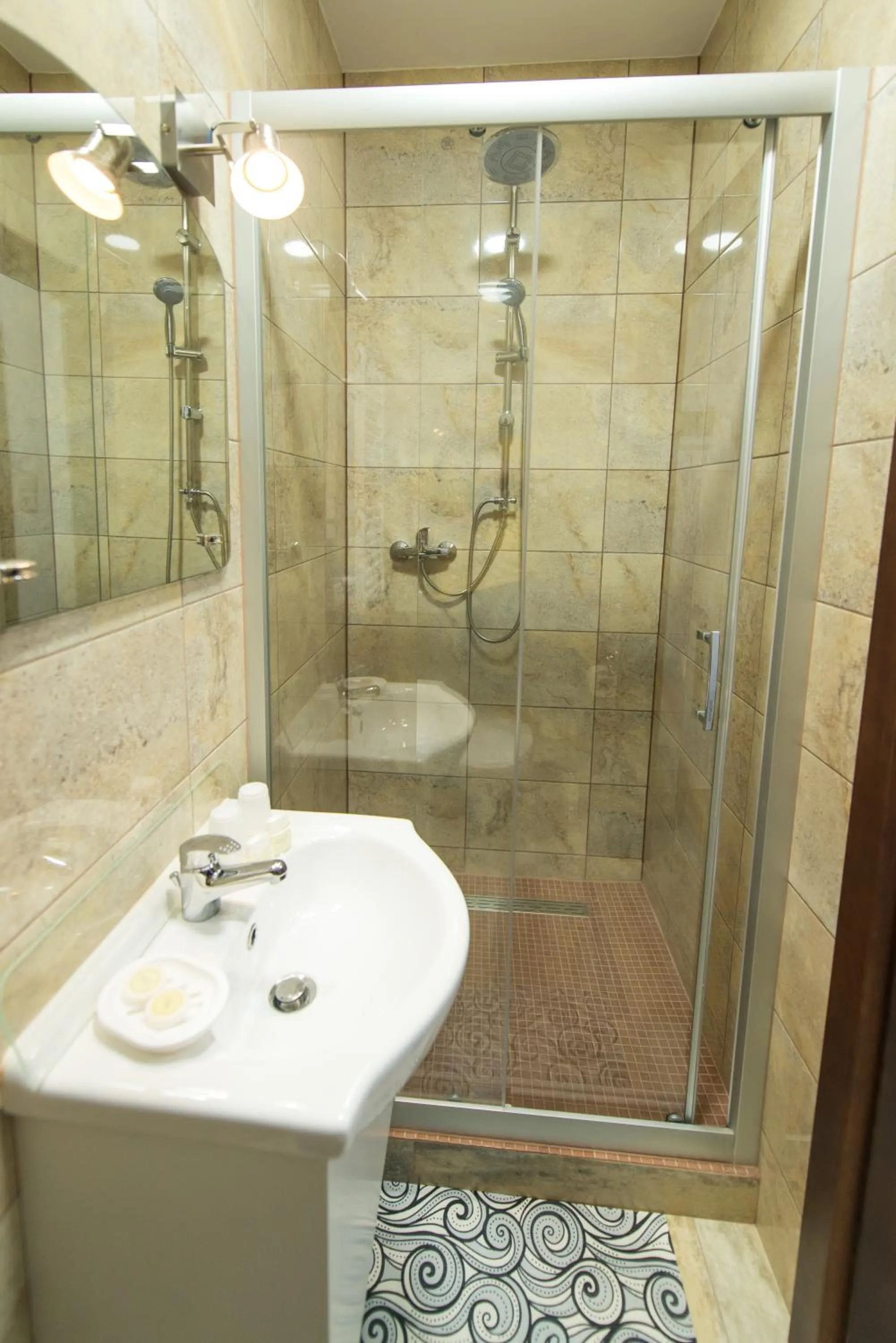 Bathroom in First Hotel