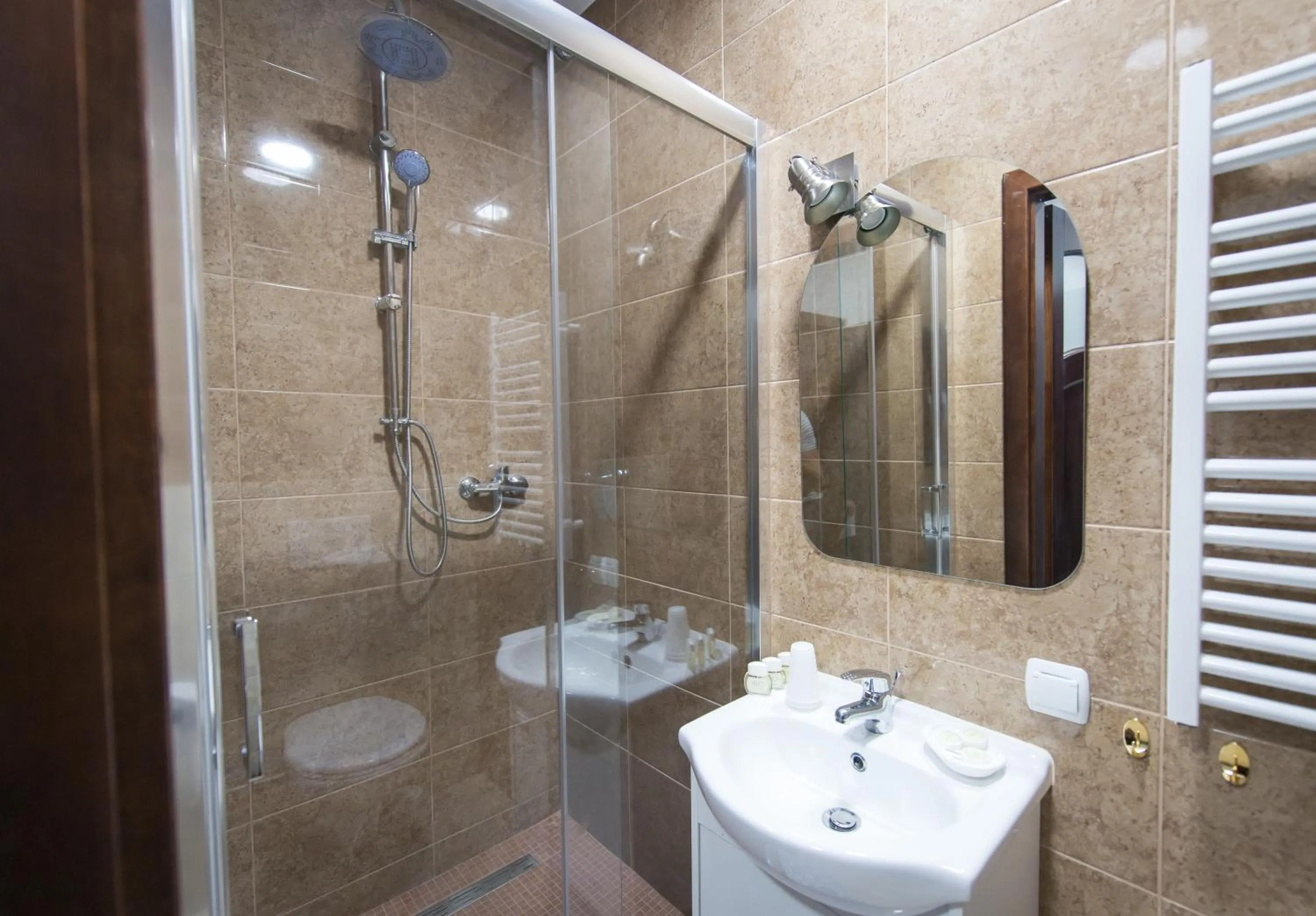 Bathroom in First Hotel