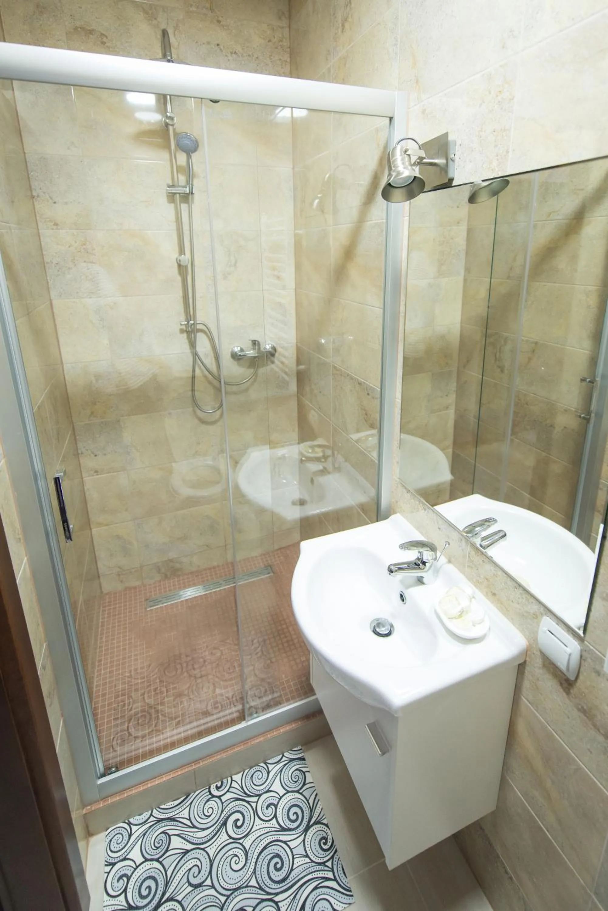 Bathroom in First Hotel