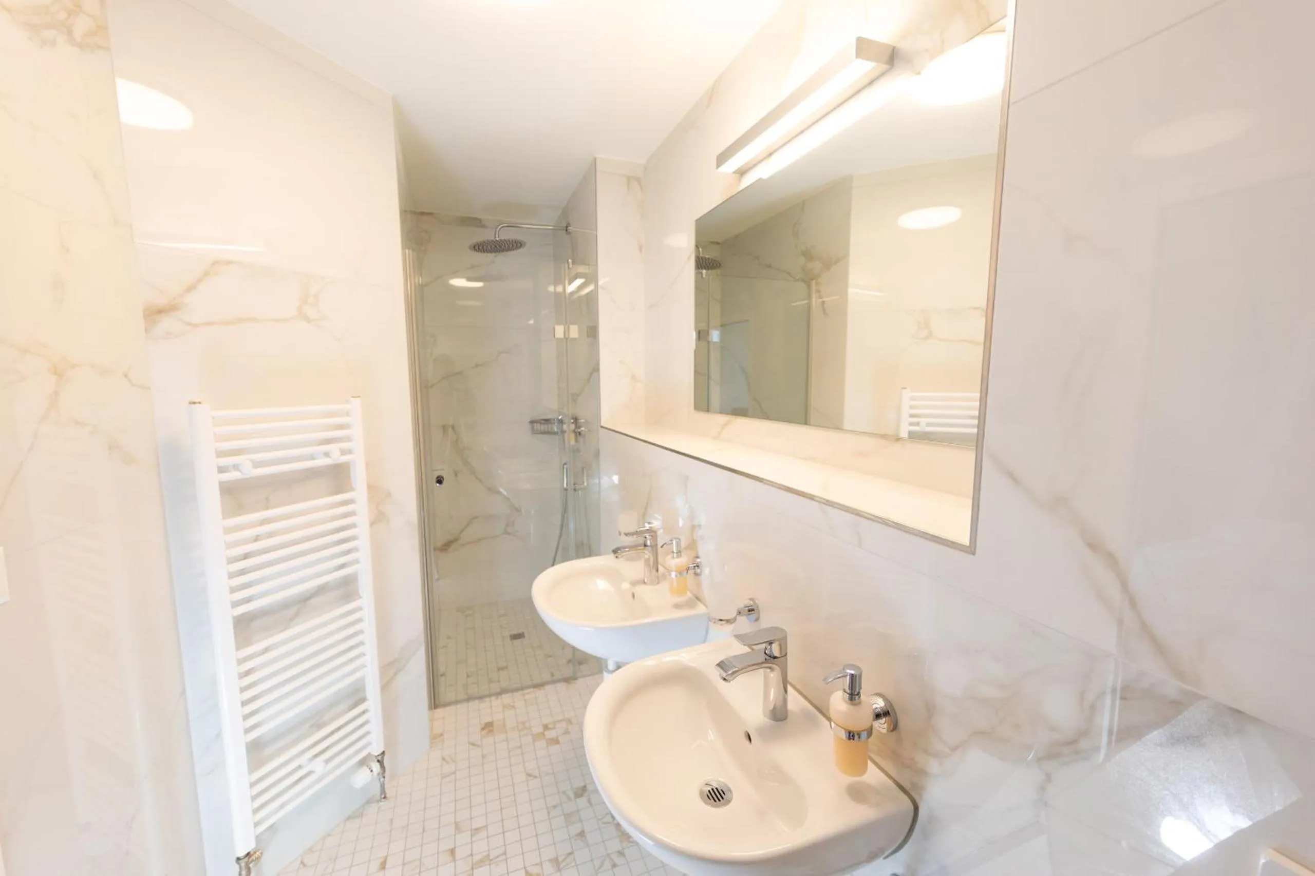 Shower in Hotel Alexander